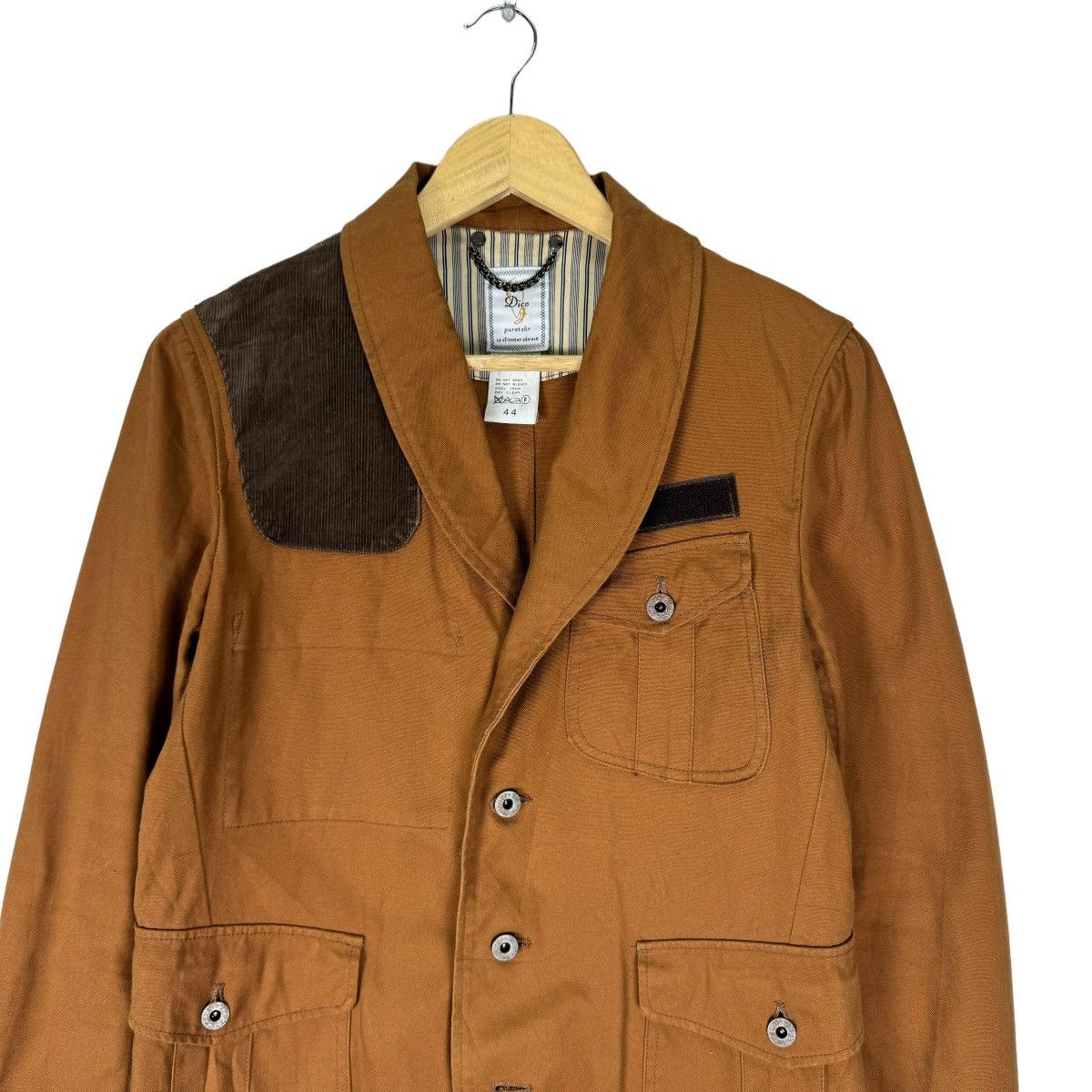 Hunter × Japanese Brand 🌟DICO JAPAN CHORE HUNTING UTILITY POCKET JACKET Size US S / EU 44-46 / 1 - 3 Thumbnail