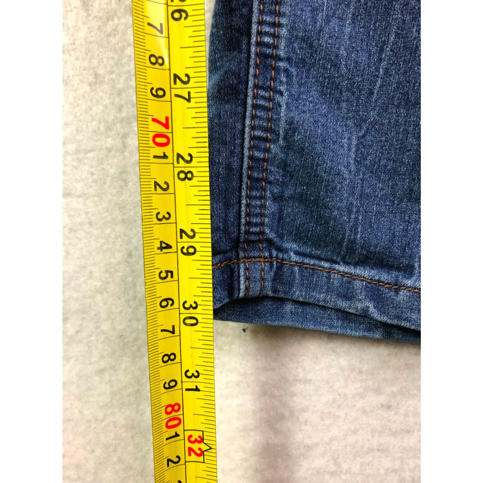 Denime Jc&Jq Jeans Mid Rise Skinny Juniors Size 5 Blue Denim Jeans Womens Regular Rise Slim Fit Vintage N/A Size 27" / US 4 / IT 40 - 5 Thumbnail