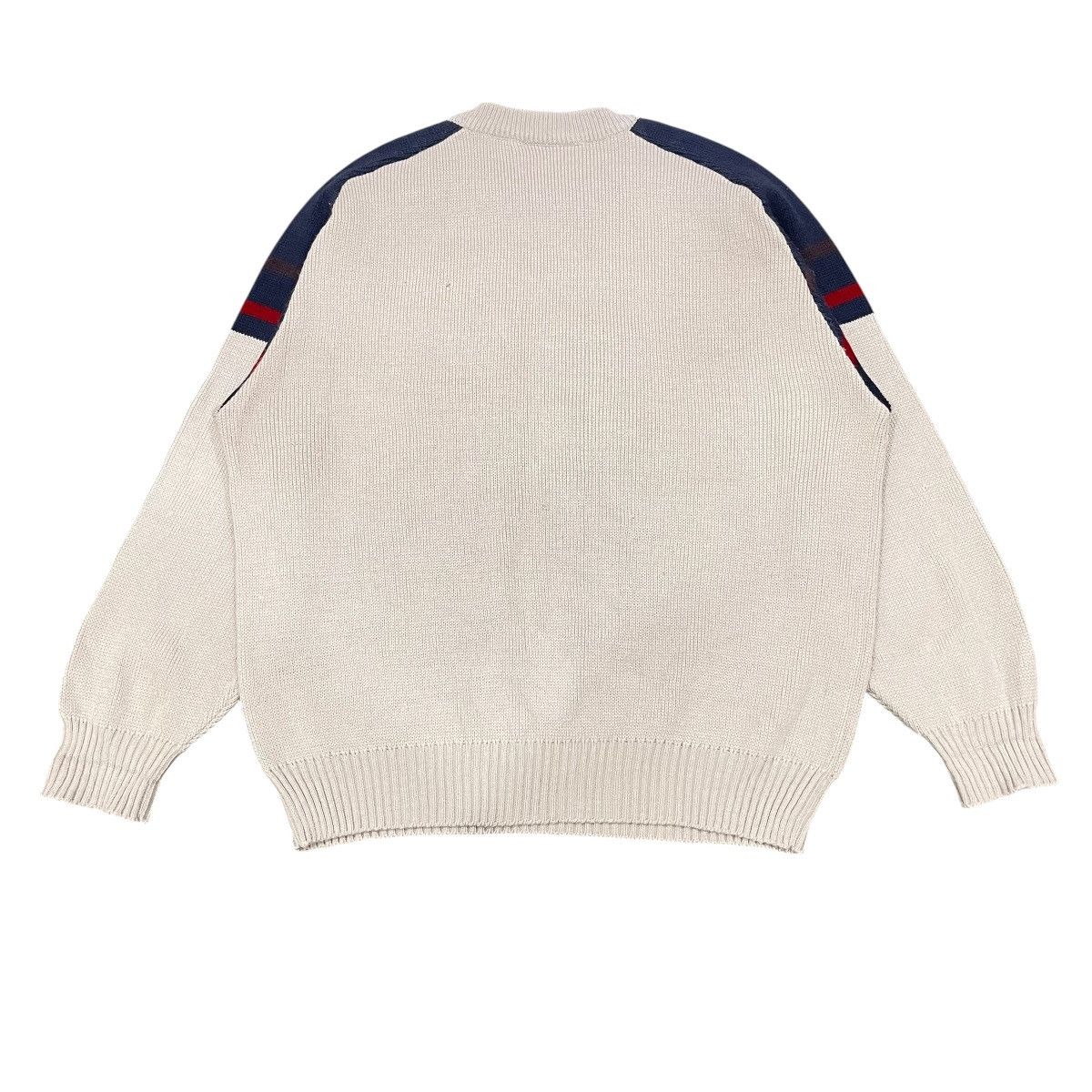 Vans Vintage 90s USA Vans Knitted Crewneck Sweater Sweatshirt Size US L / EU 52-54 / 3 - 9 Thumbnail