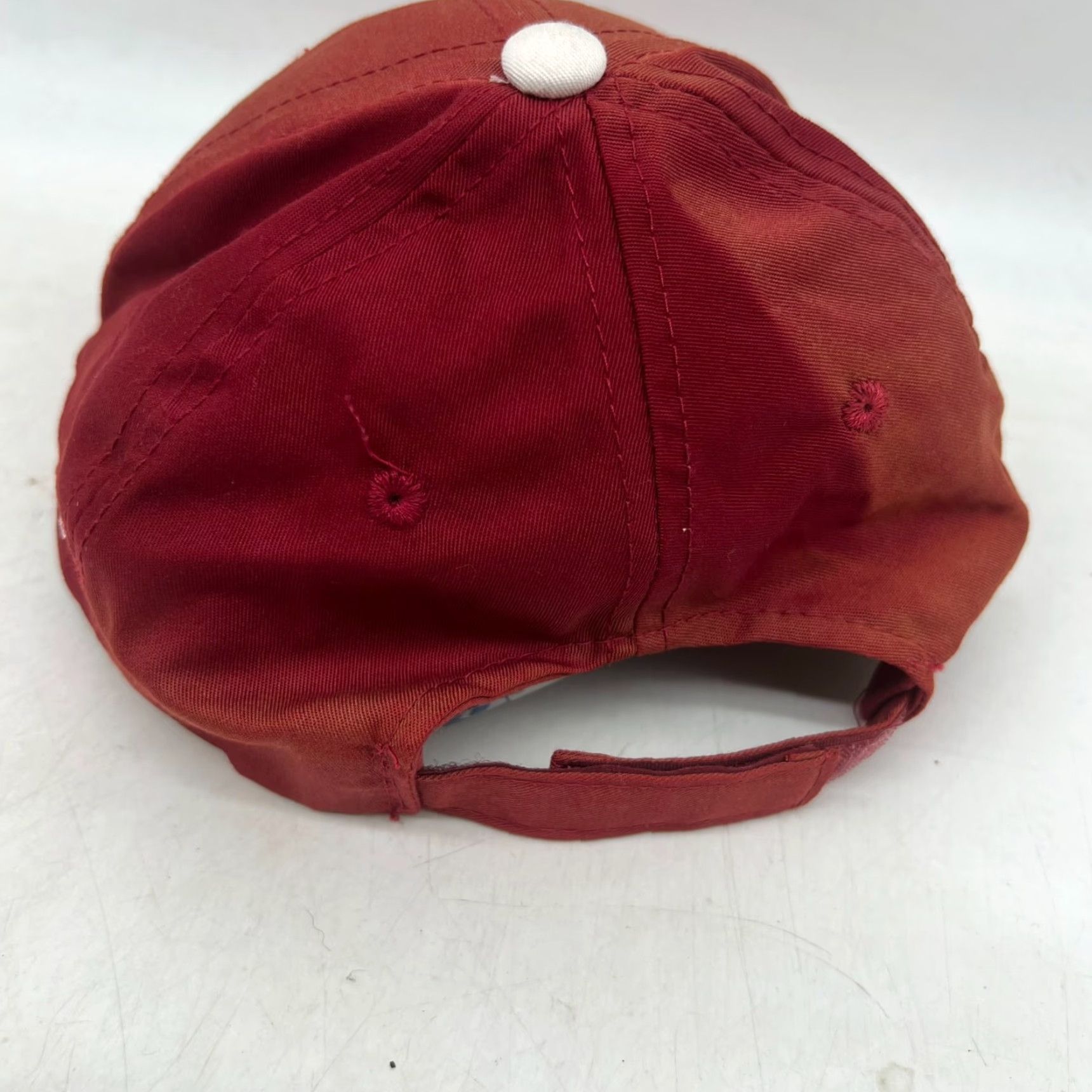 Vintage VINTAGE OC Sports Philadelphia Phillies Baseball Cap Adjustable One Size Red Astro Boy 90s Sports Mens Size ONE SIZE - 5 Thumbnail