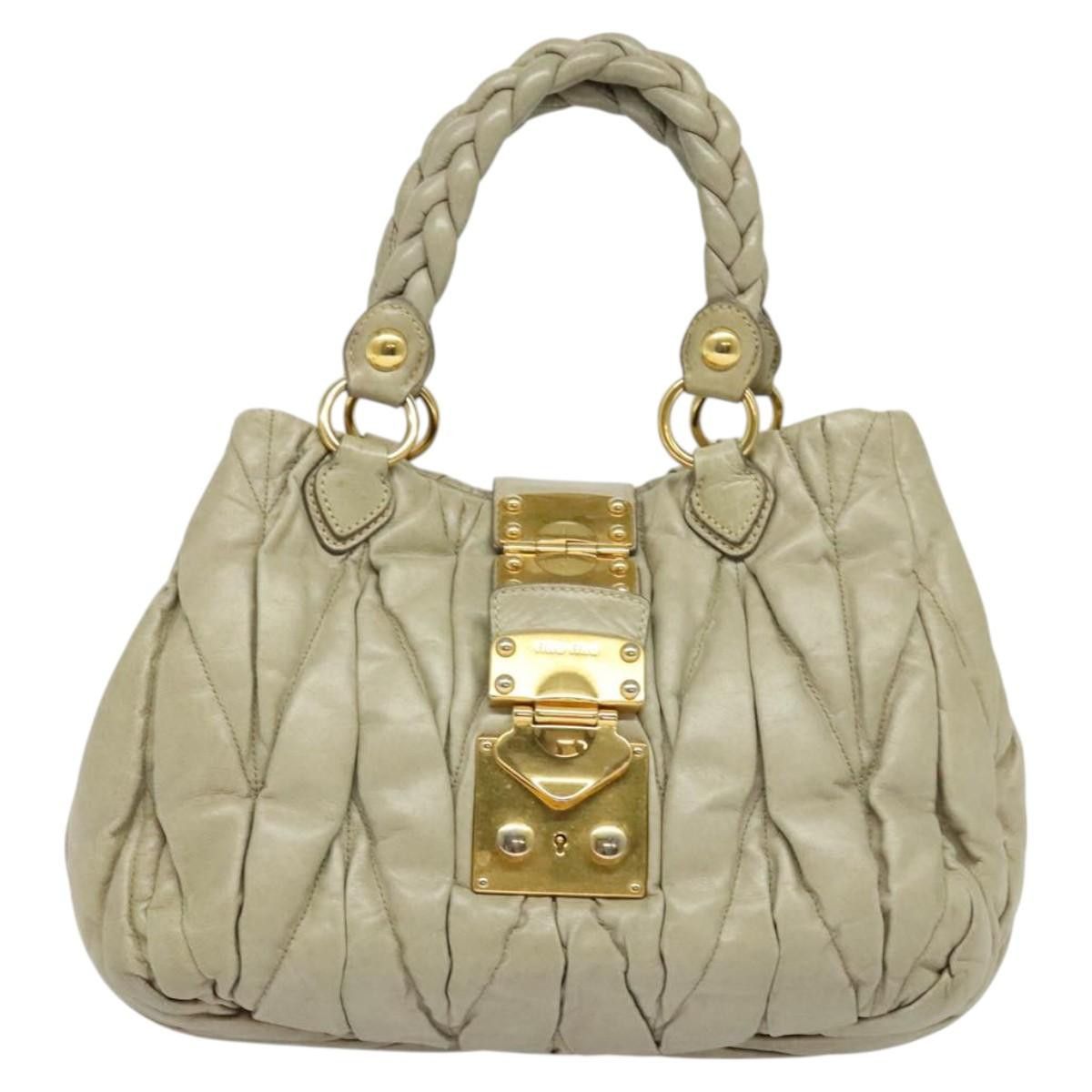 Miu Miu Miu Miu Matelassé handbag Size ONE SIZE - 1 Thumbnail