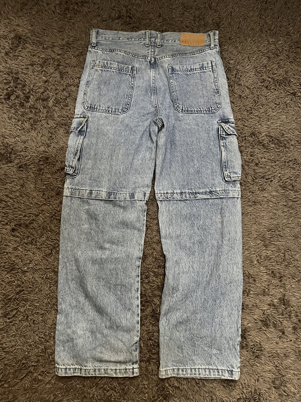 Pacsun 1990s Pacific Sunwear cargo baggy multi pocket #I Size US 30 / EU 46 - 6 Thumbnail
