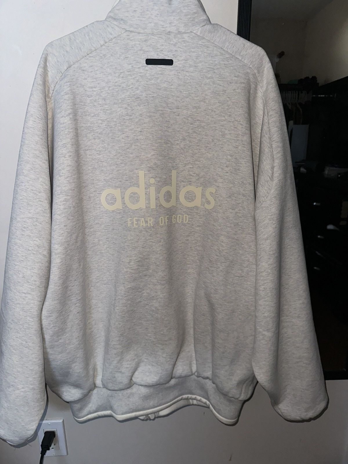 Adidas × Atletica × Fear of God FEAR OF GOD ADIDAS ATHLETICS - Heavy Fleece Track Jacket Size US M / EU 48-50 / 2 - 4 Thumbnail