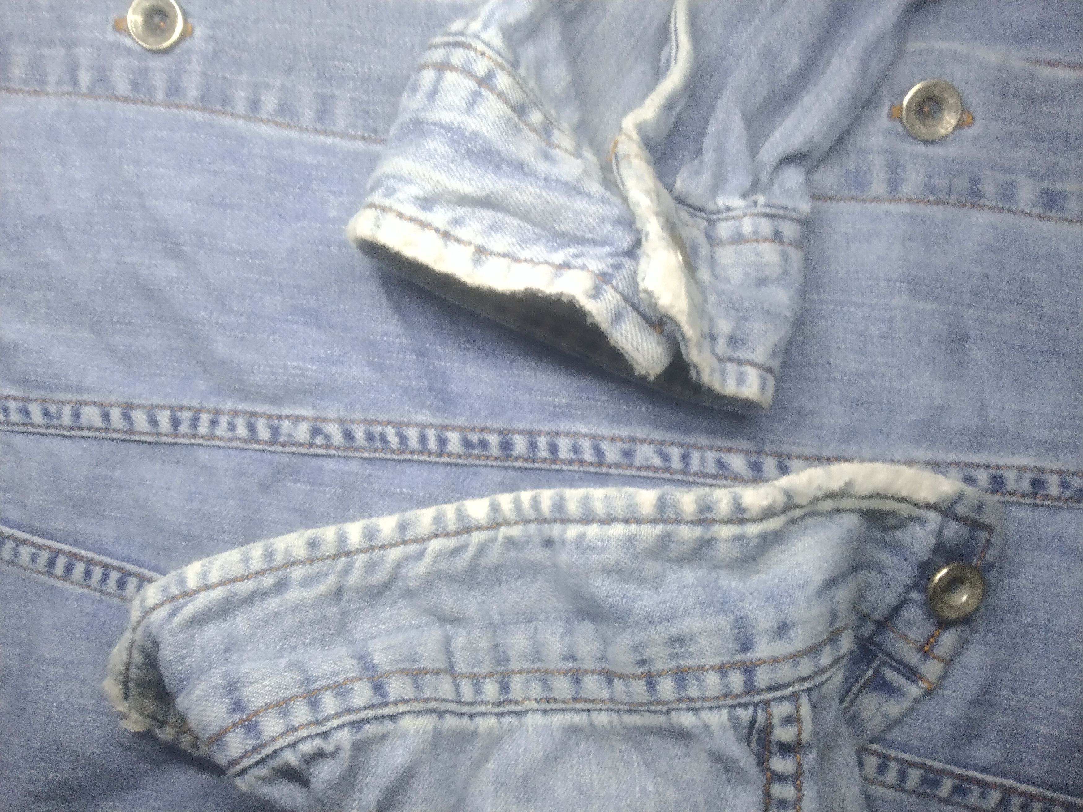 Levi's × Vintage Vintage 90's Levi's long sleeve denim button fly shirt Size US L / EU 52-54 / 3 - 15 Thumbnail