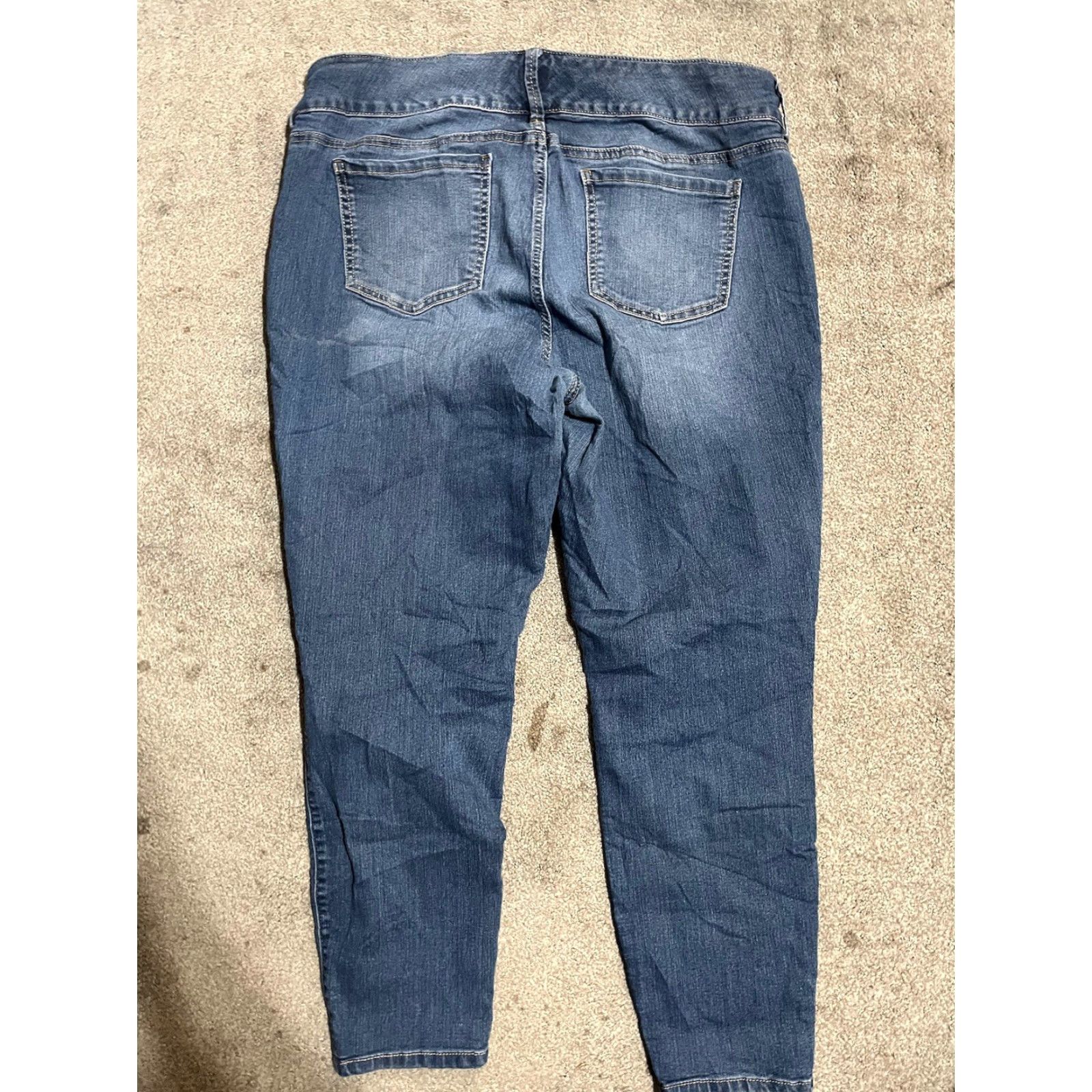 Torrid Torrid Jeans Women’s 18S High Rise Blue Stretch 5-Pocket Denim Skinny City Hipster Rock Plus Size Type: Jeans (Adult) Womens Size 40" / US 18 - 3 Thumbnail