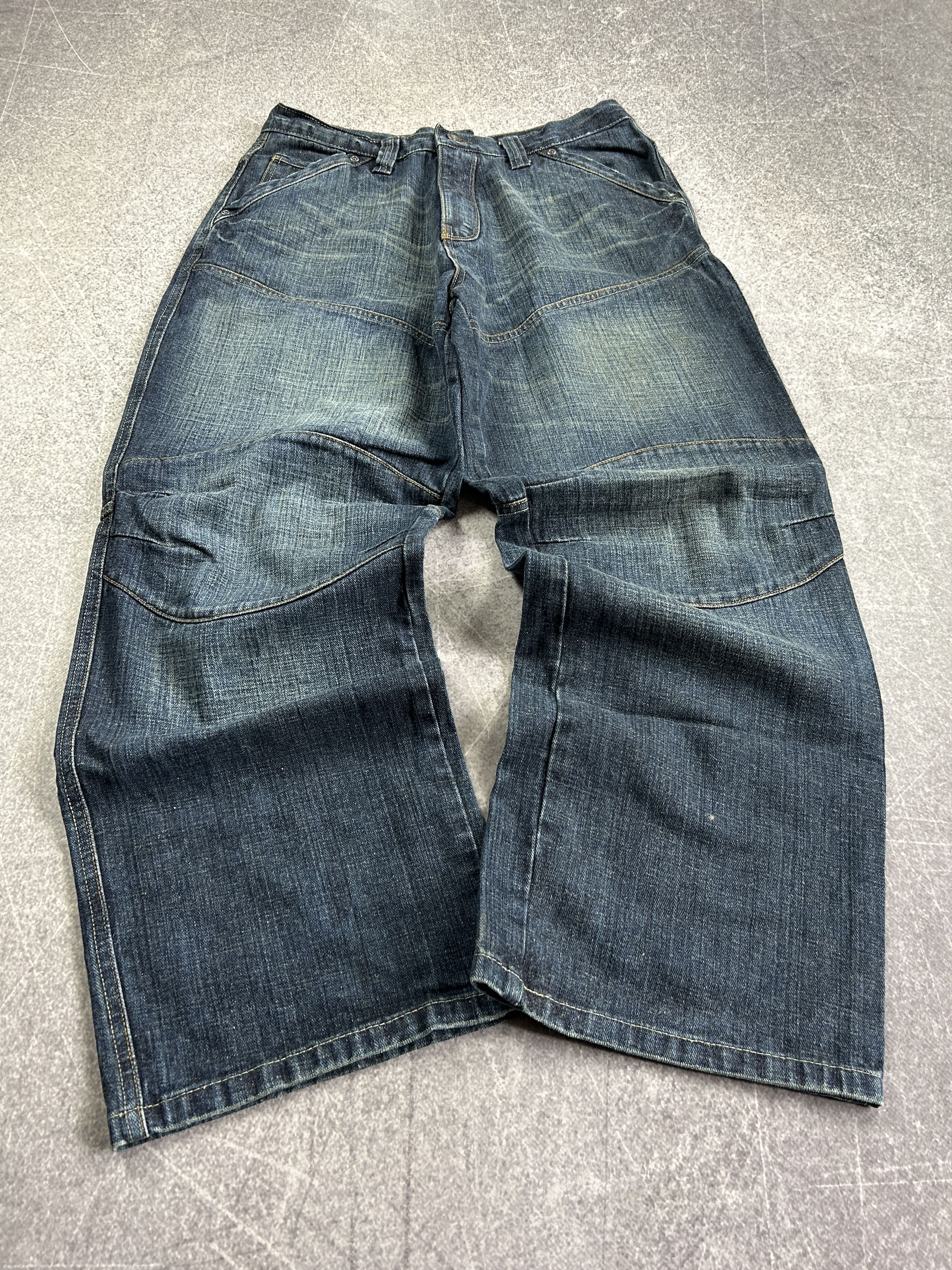 Vintage VTG Balenciaga Rick Owens Style Washed Jeans 90s Y2K Size US 32 / EU 48 - 1 Thumbnail