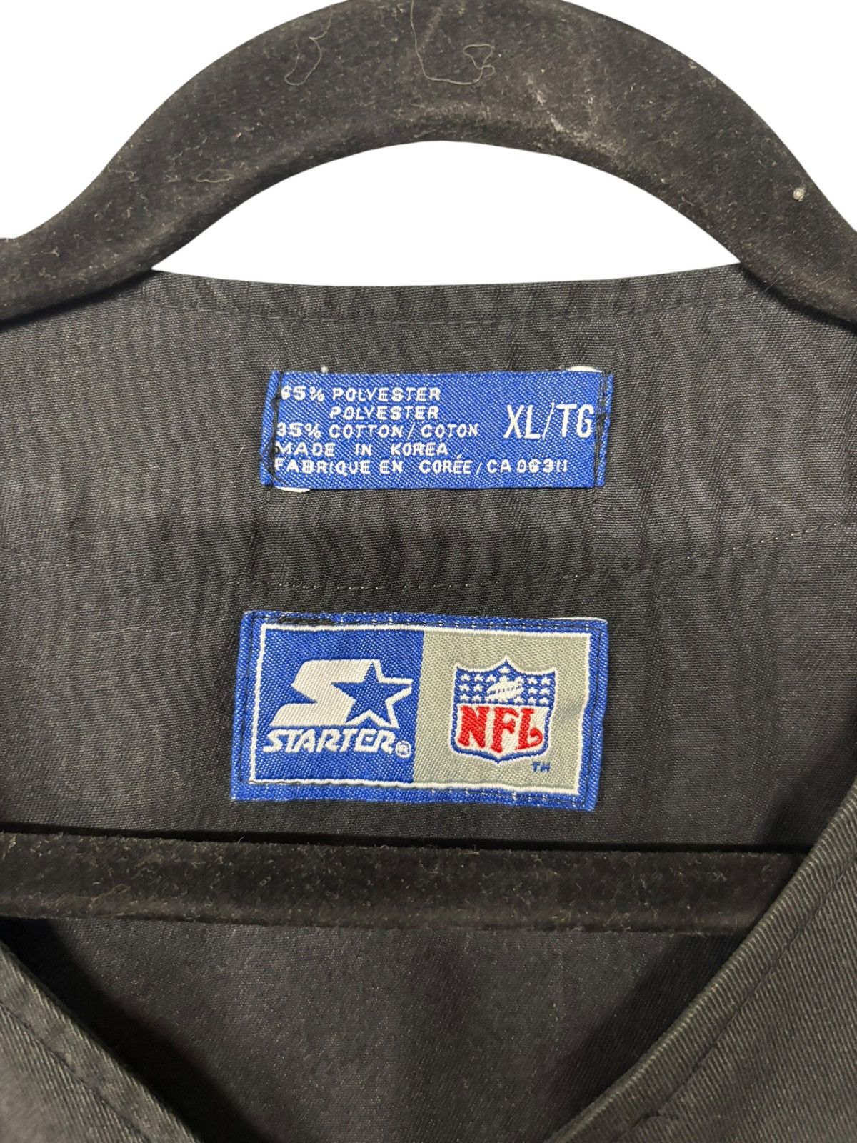 Starter Vintage 90s Raiders Jersey Size US XL / EU 56 / 4 - 6 Thumbnail