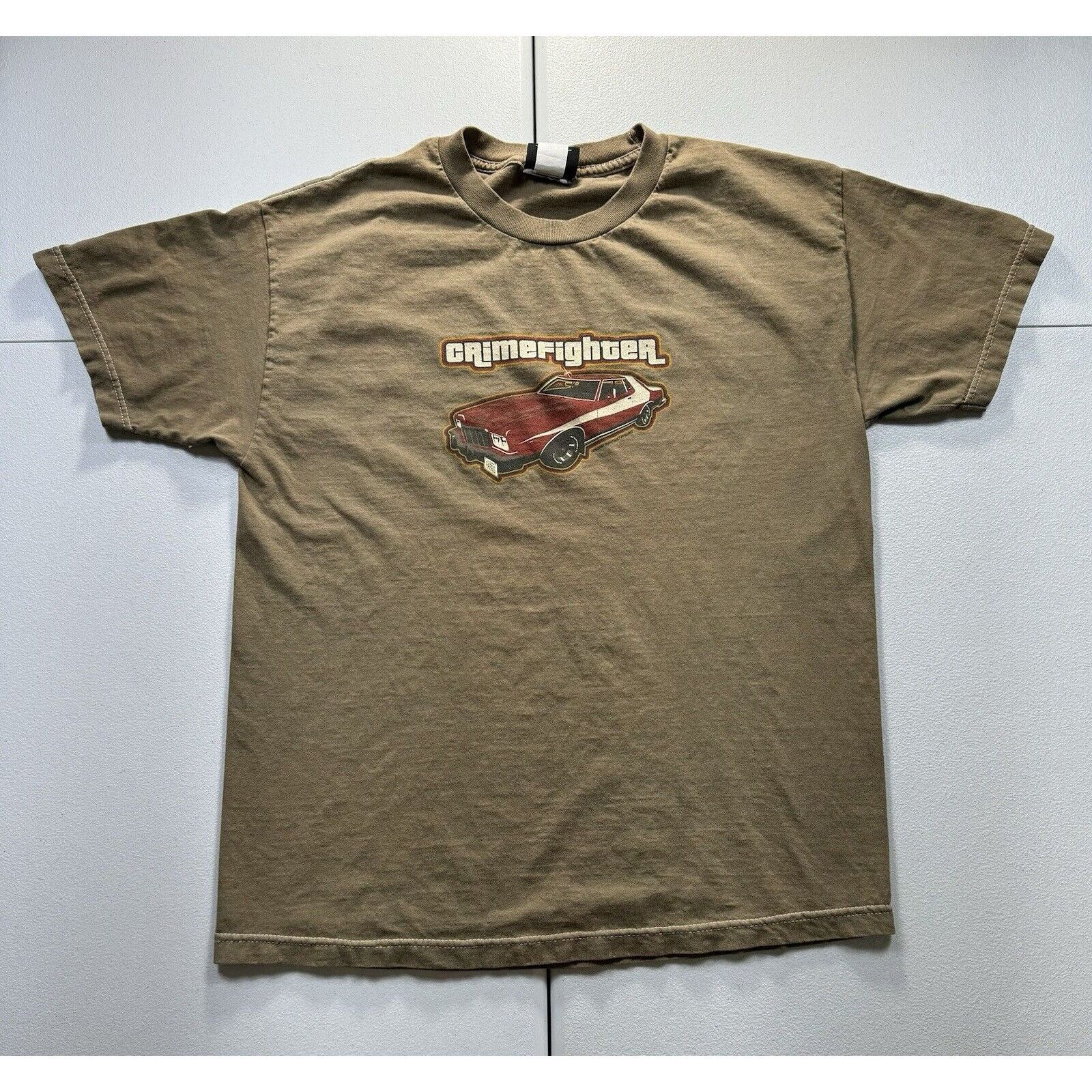 Other Vintage Barrie Justin Crimfighter T-Shirt Men’s L Brown Car Size US L / EU 52-54 / 3 - 1 Thumbnail