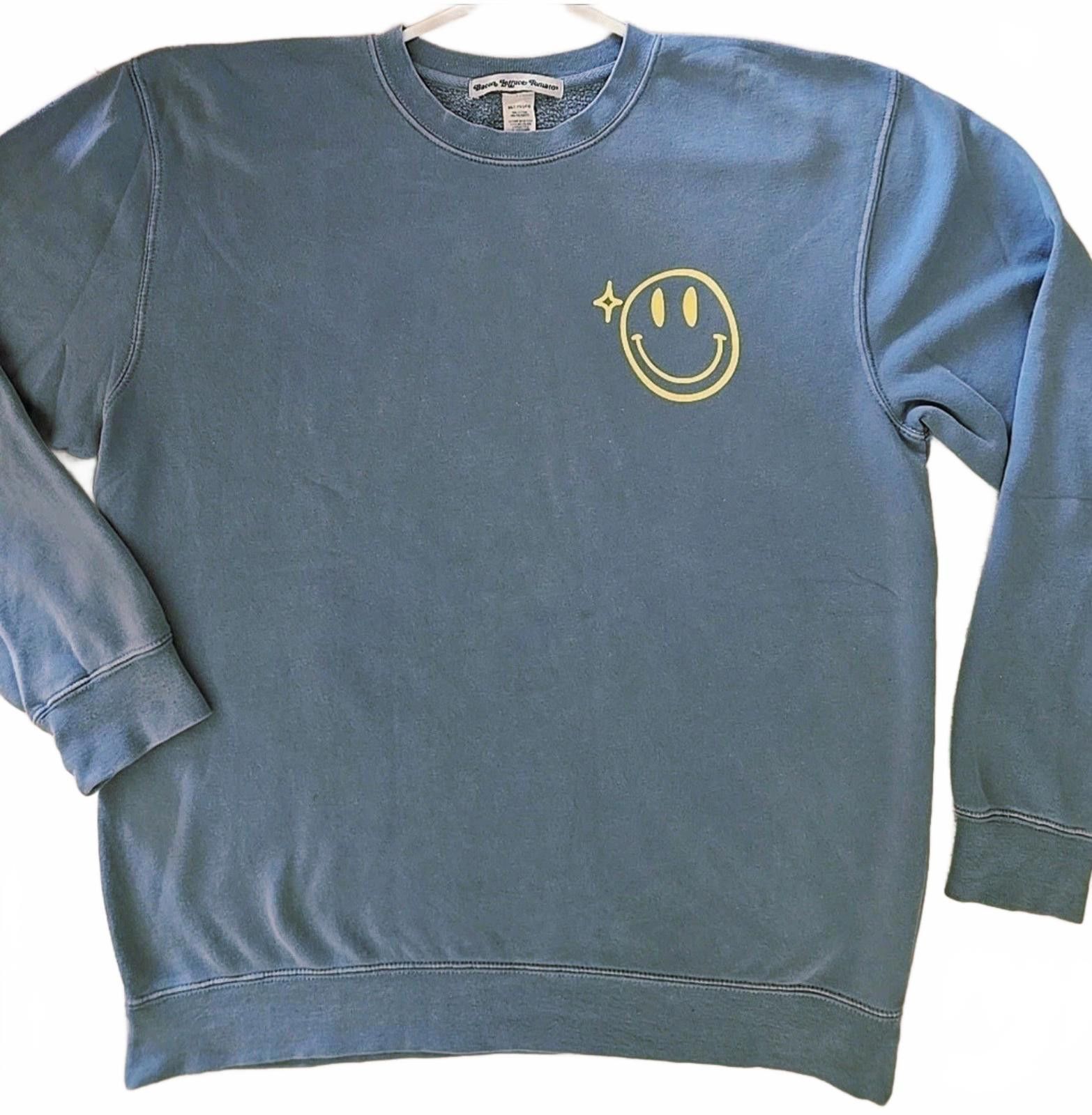 Other BLT More Self Love Blue Pullover Sweatshirt sz M Unisex USA Size M / US 6-8 / IT 42-44 - 2 Thumbnail