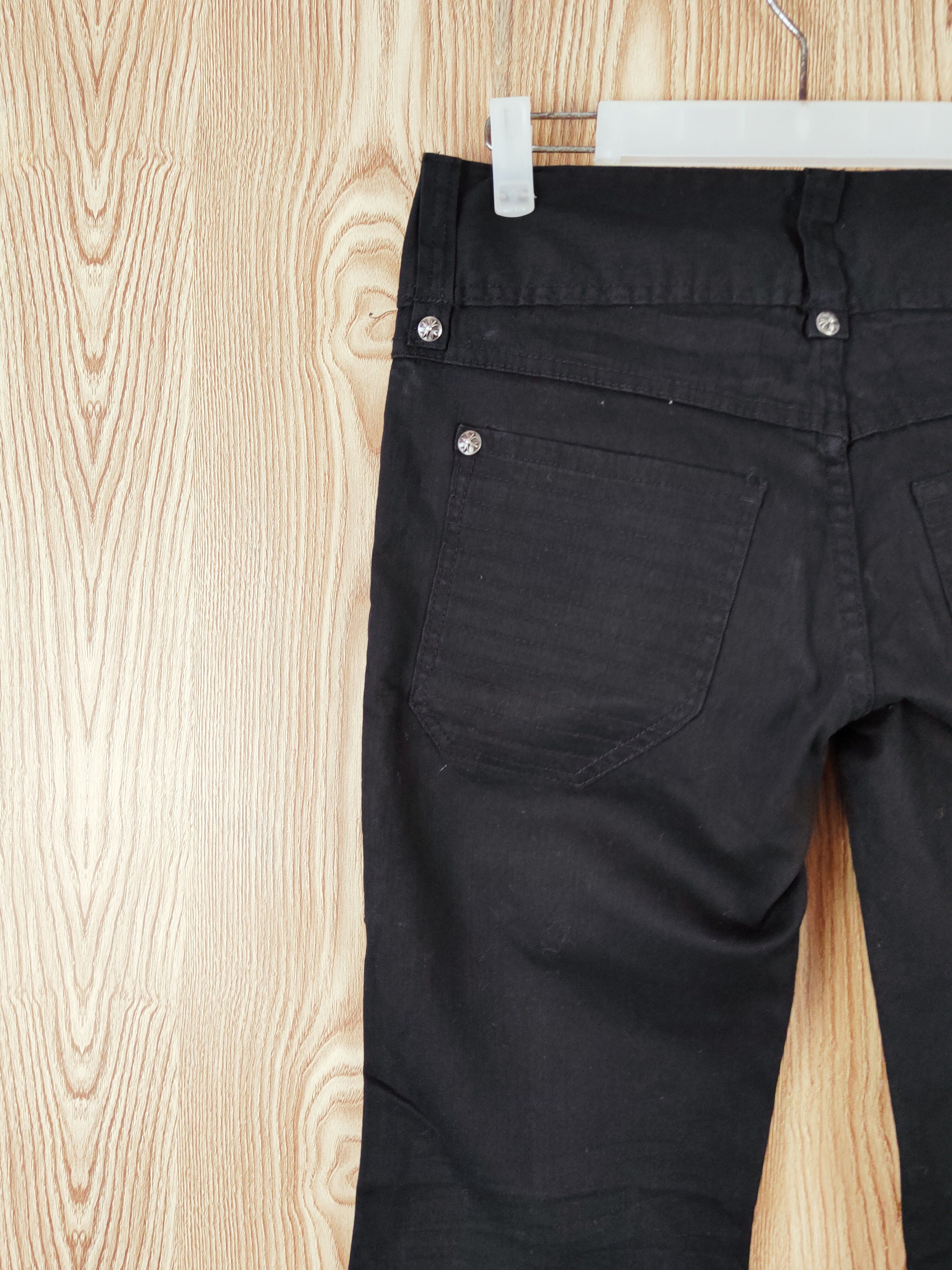 Japanese Brand Cook Jeans Black Multipocket Casual Pants #W930 Size 30" / US 8 / IT 44 - 8 Thumbnail