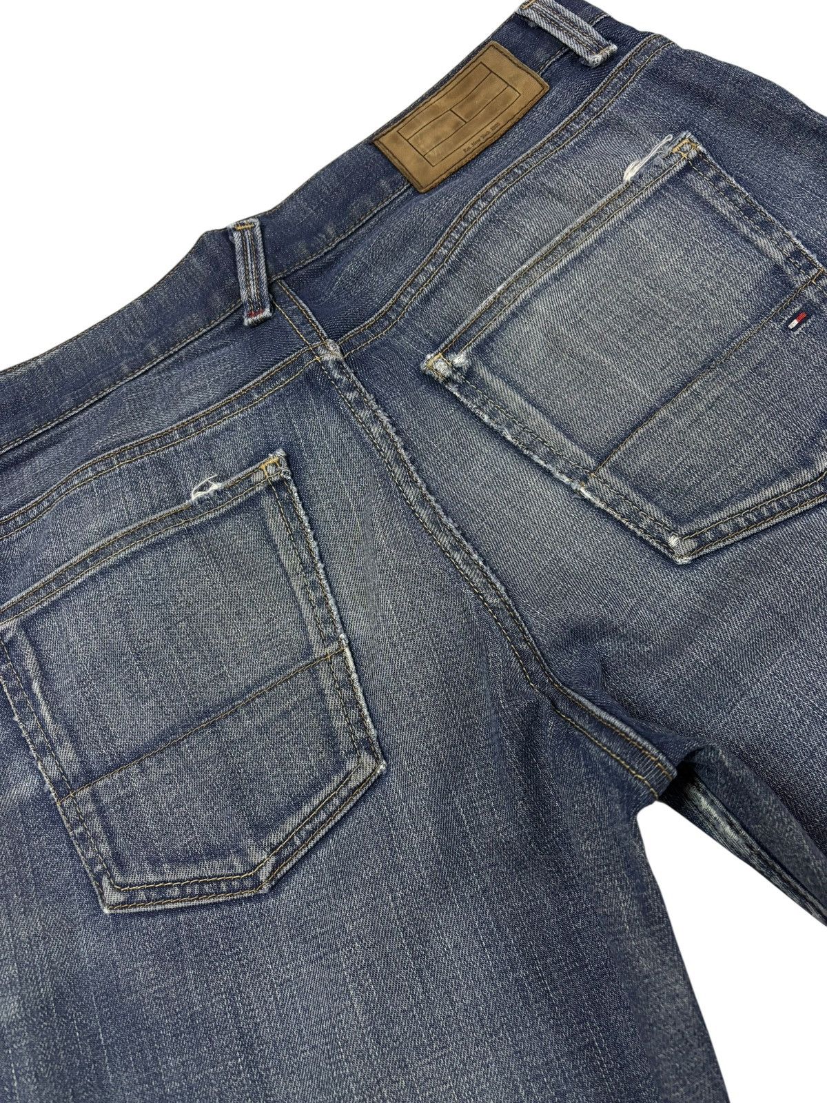 Other Vtg Tommy Hilfiger Faded Distressed Jeans Size US 32 / EU 48 - 5 Thumbnail