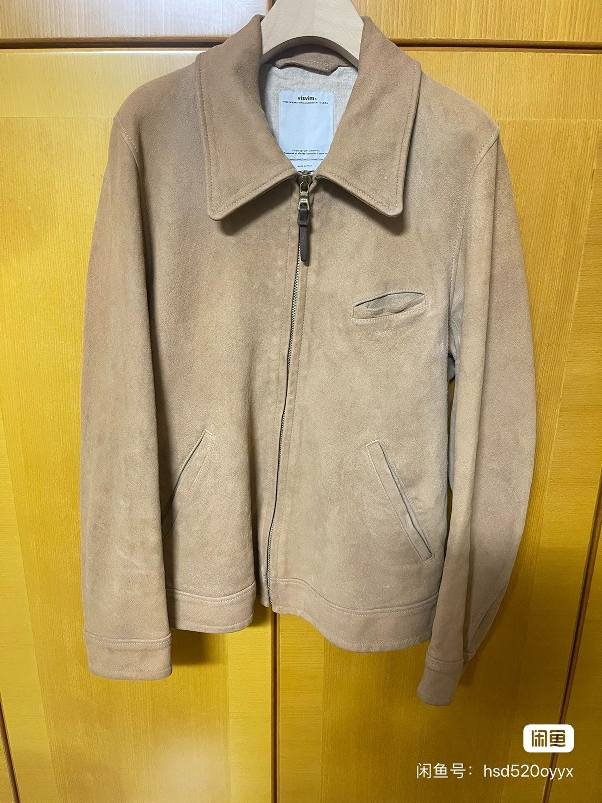 Visvim visvim it roadster lamb leather jacket size 2 beige Size US S / EU 44-46 / 1 - 2 Thumbnail