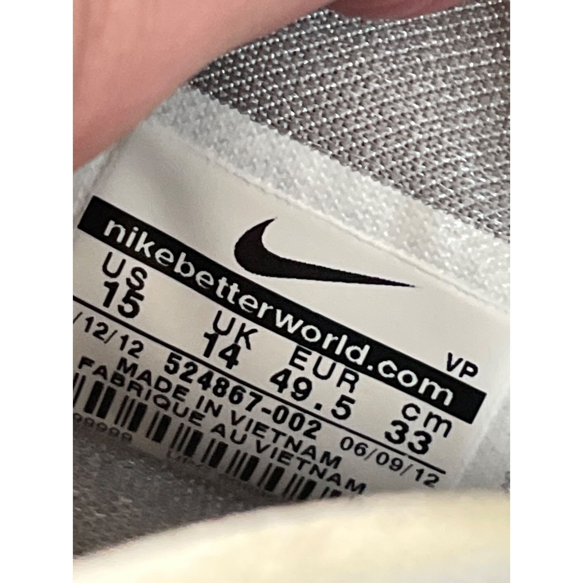 Nike Nike Air Max Hyper Aggressor mens Gray High-Top Sneakers Siz Size US 15 / EU 48 - 10 Thumbnail