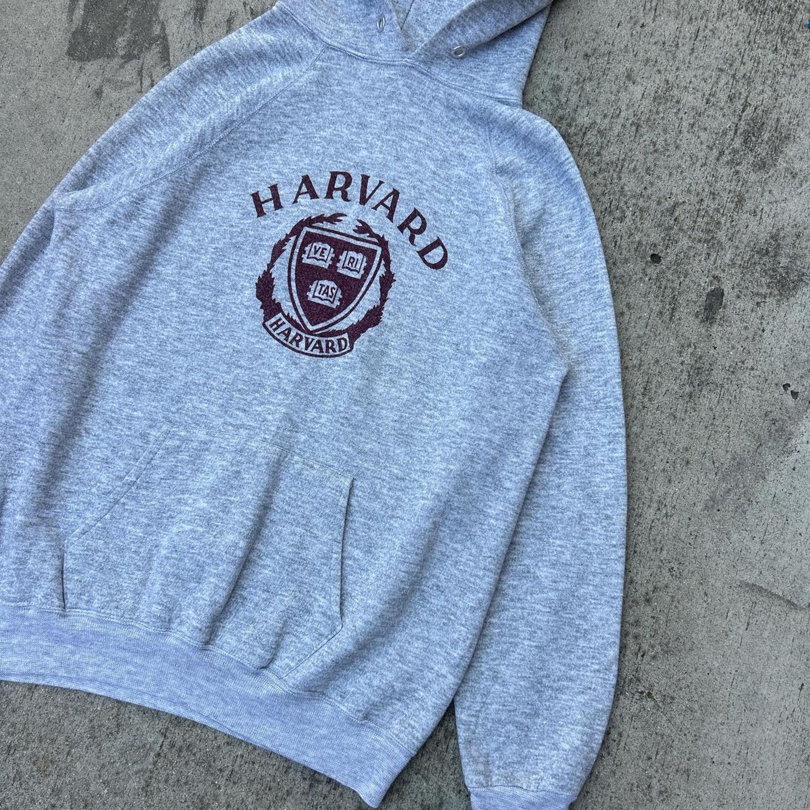 Champion Vintage 1980s champion harvard university pull over hoodie Size US L / EU 52-54 / 3 - 2 Thumbnail