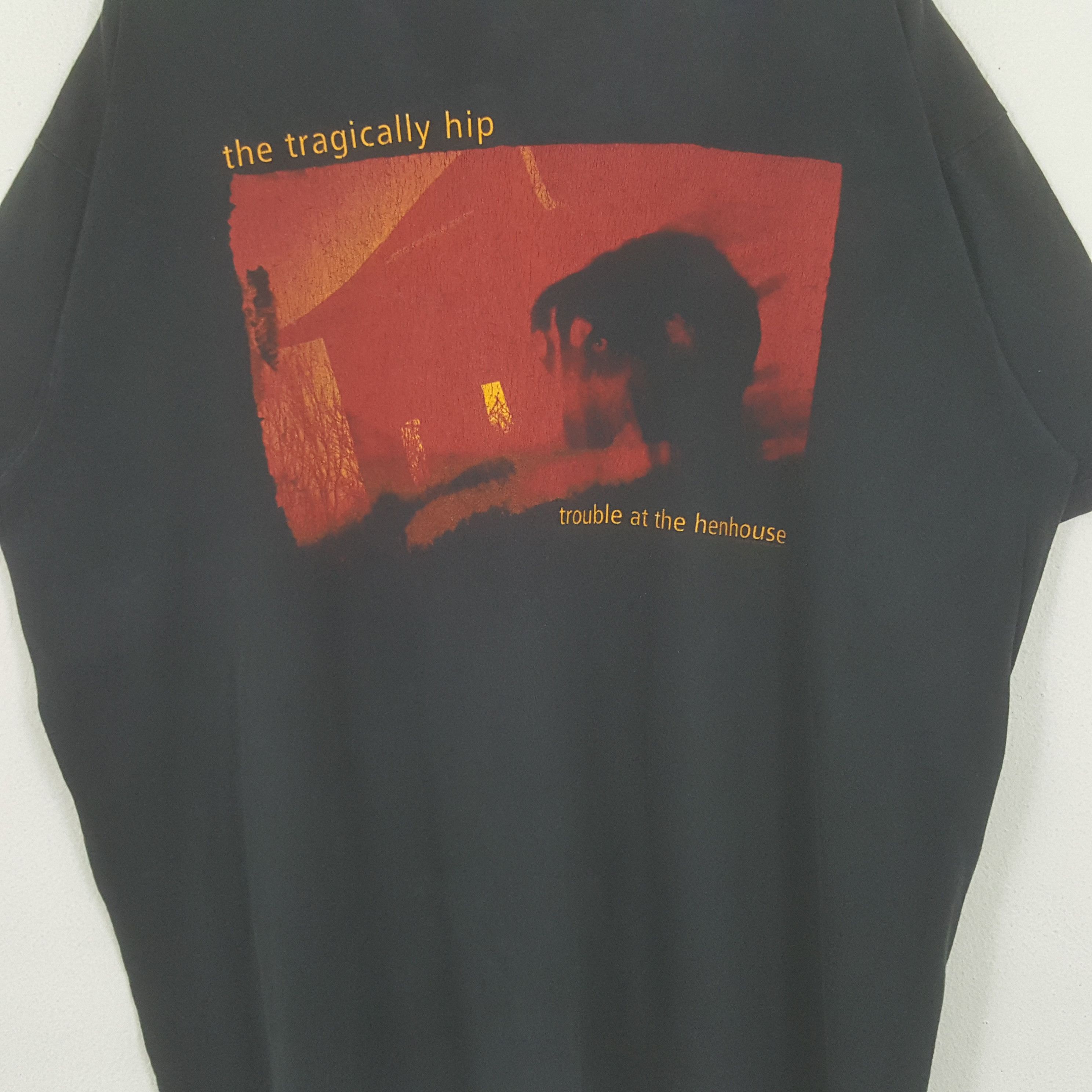 Band Tees × Vintage Vintage 90's The Tragically Hip Canadian Rock Band Tshirt Size US XXL / EU 58 / 5 - 2 Thumbnail