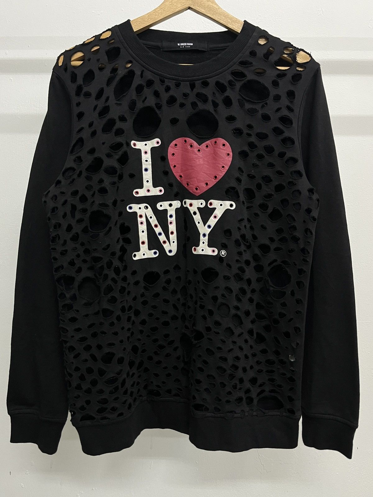 14th Addiction I Love NY Distressed inspired Raf Simons Alexander Digenova Size US M / EU 48-50 / 2 - 2 Thumbnail