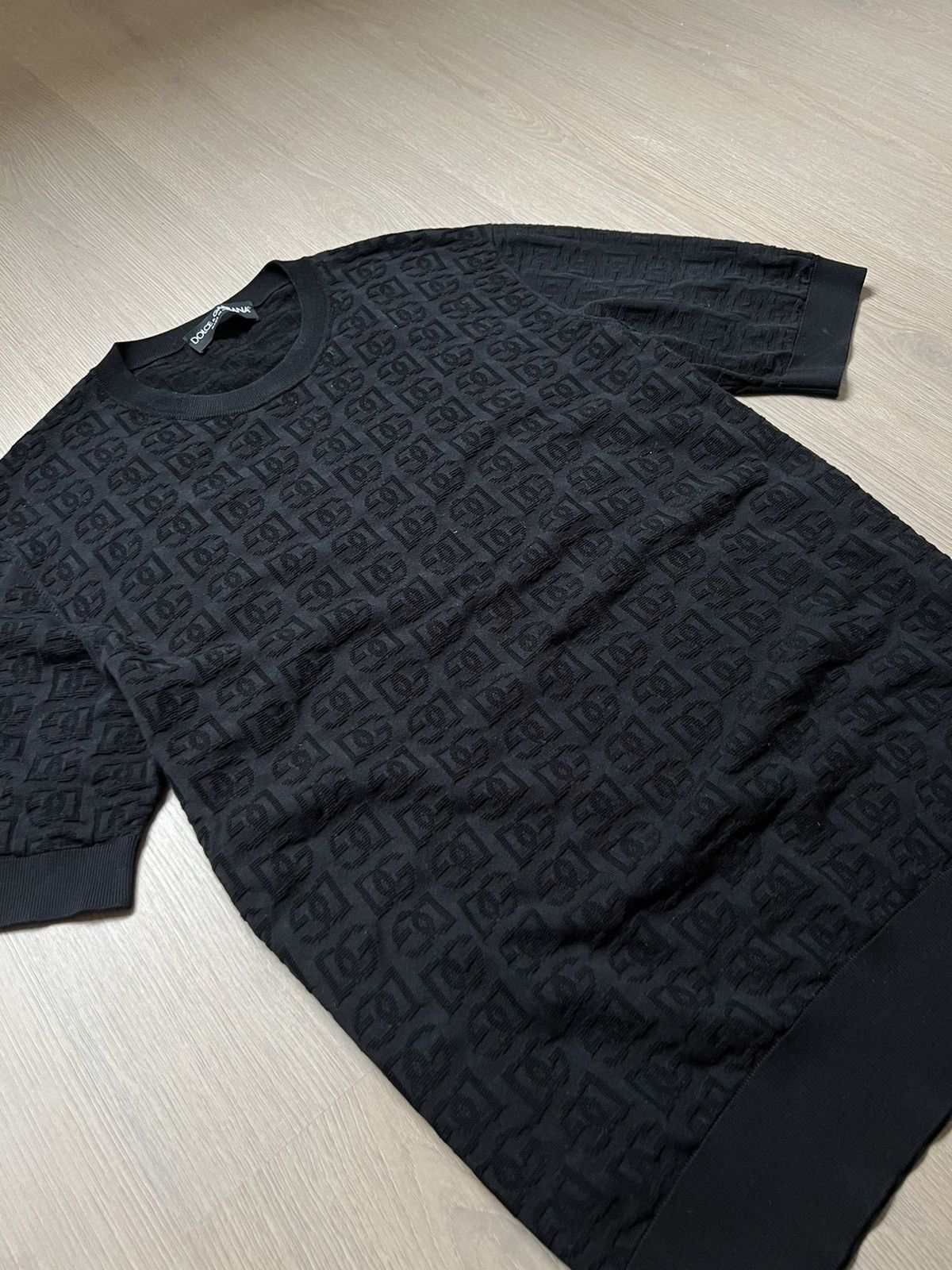 Dolce & Gabbana DG-logo silk sweater Size US M / EU 48-50 / 2 - 2 Thumbnail