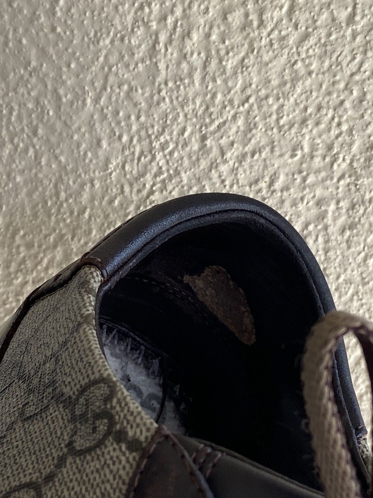 Gucci Gucci Sneakers Low Top Monogram GG Brown Leather US8 EUR-41 Size US 8 / EU 41 - 23 Thumbnail