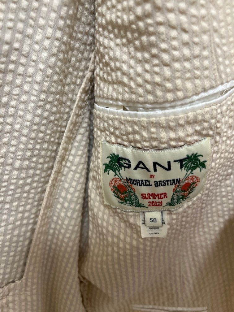 Gant Gant seersucker blazer size 50 $575 Size 40R - 2 Thumbnail