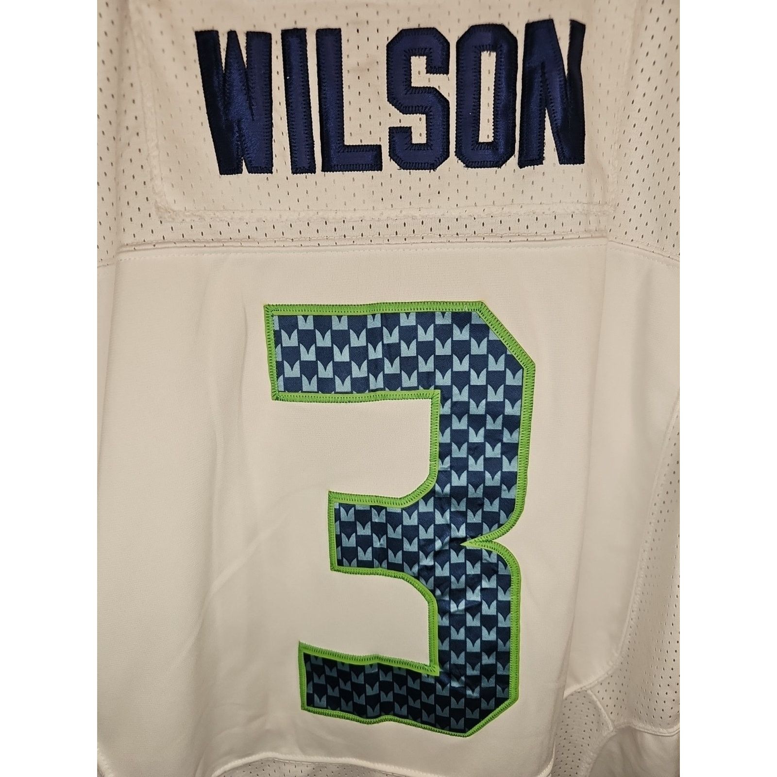Nike Nike Sewn Seattle Seahawks Russell Wilson #3 Jersey Size 52 Size US XXL / EU 58 / 5 - 11 Thumbnail