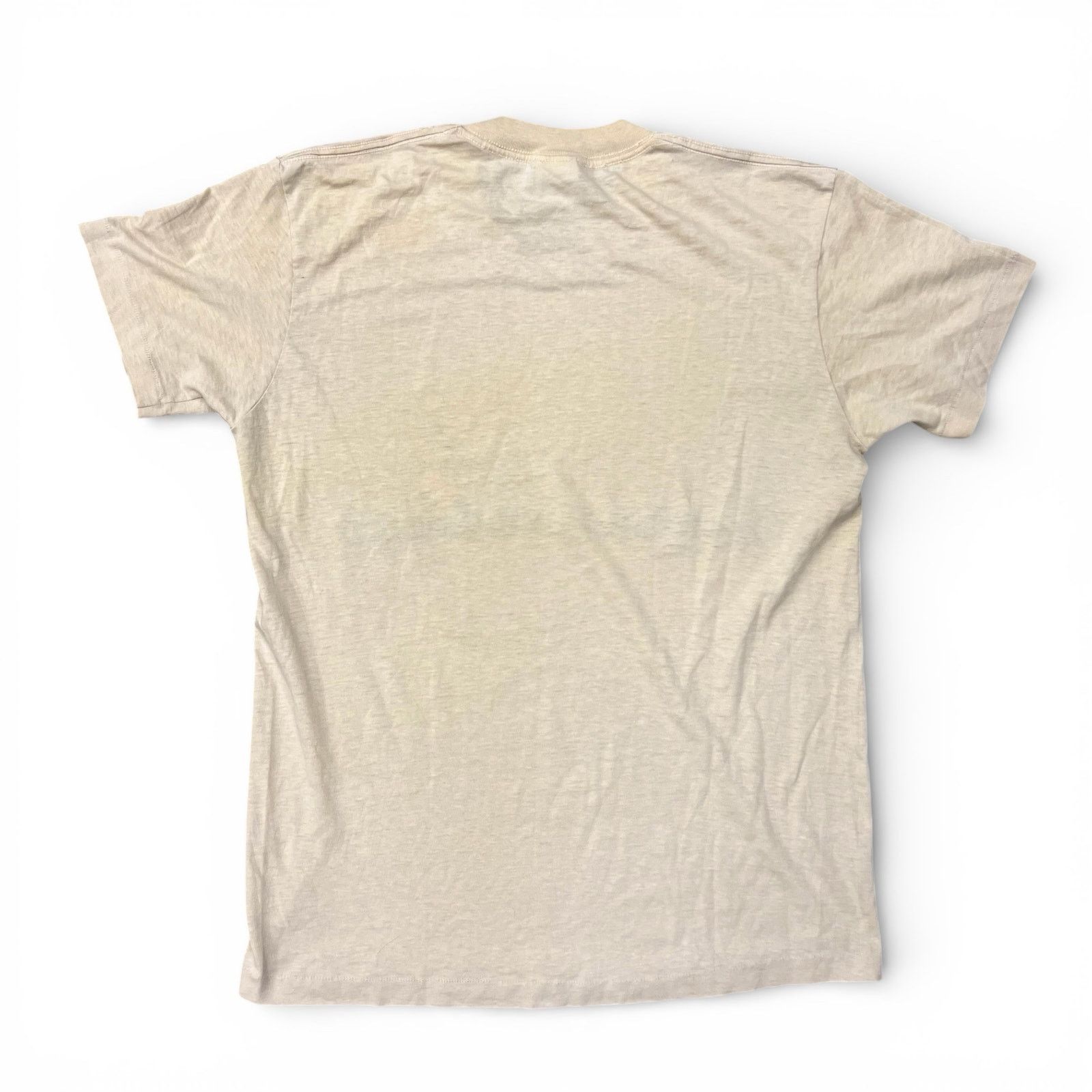 Nike × Vintage True Vintage 70s Nike Soccer Grass and Net Tan T Shirt L Size US L / EU 52-54 / 3 - 5 Thumbnail
