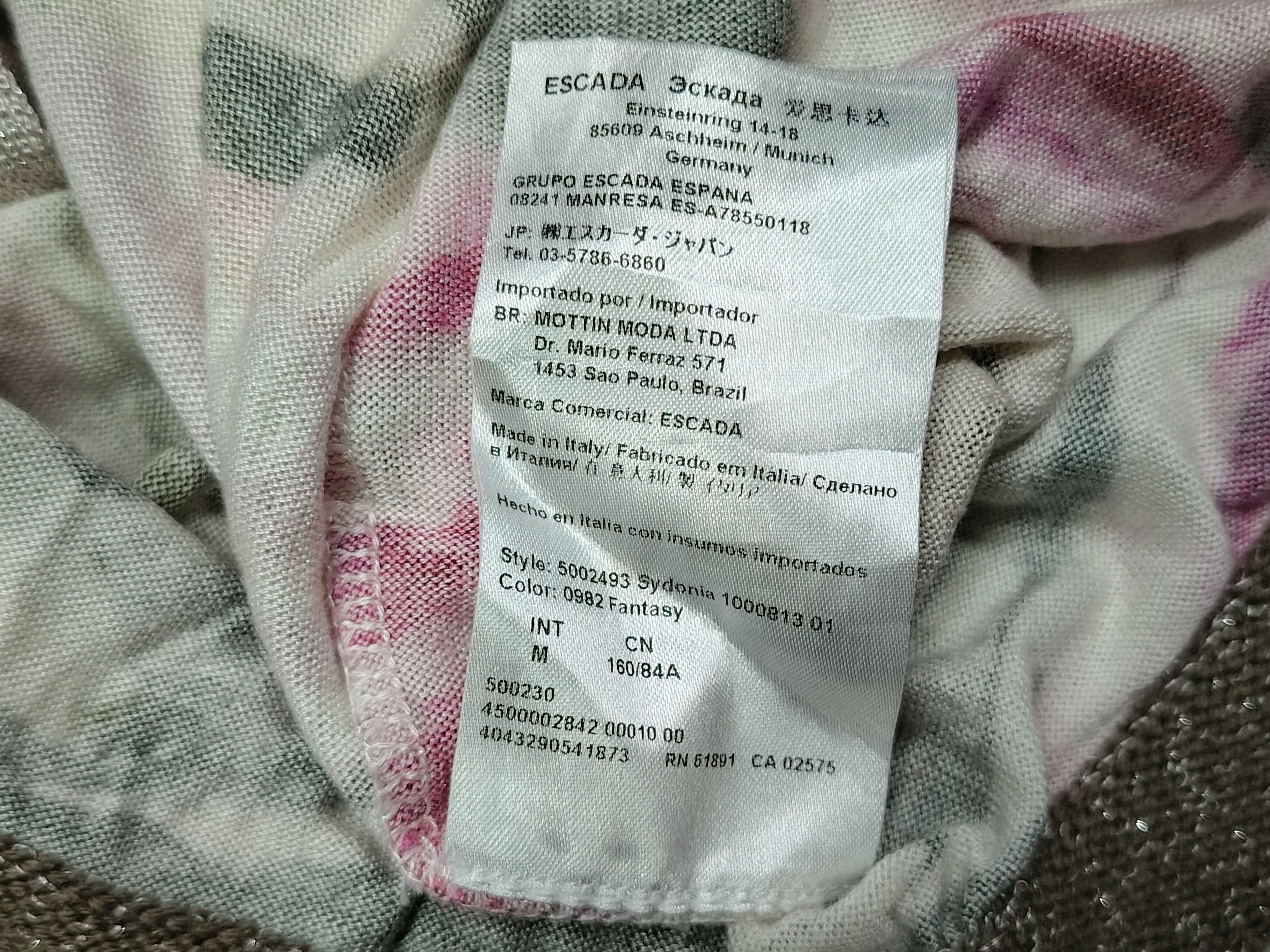 Escada Escada cashmere over print jacket Size M / US 6-8 / IT 42-44 - 6 Thumbnail