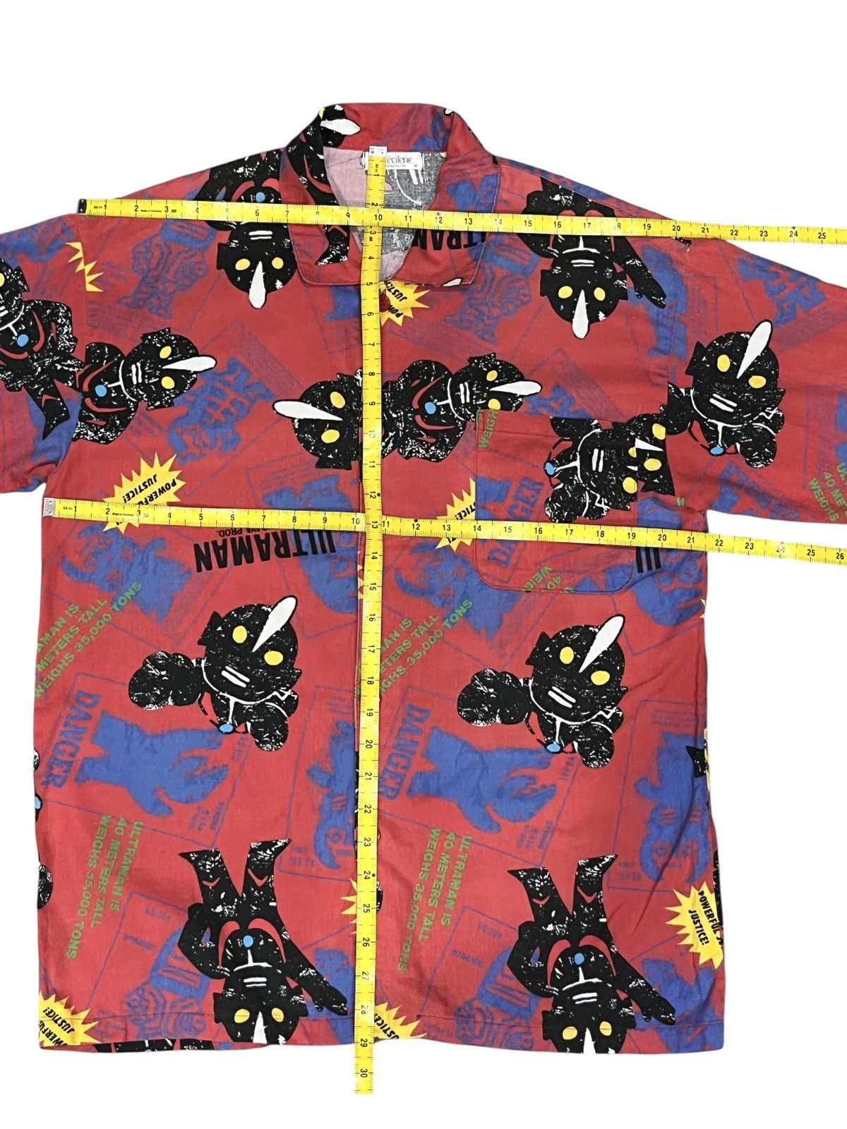 Sleeper 🔥RARE ULTRAMAN ©TSUBURAYA PROD.FULL PRINT PAJAMA SET Size US S / EU 44-46 / 1 - 16 Thumbnail