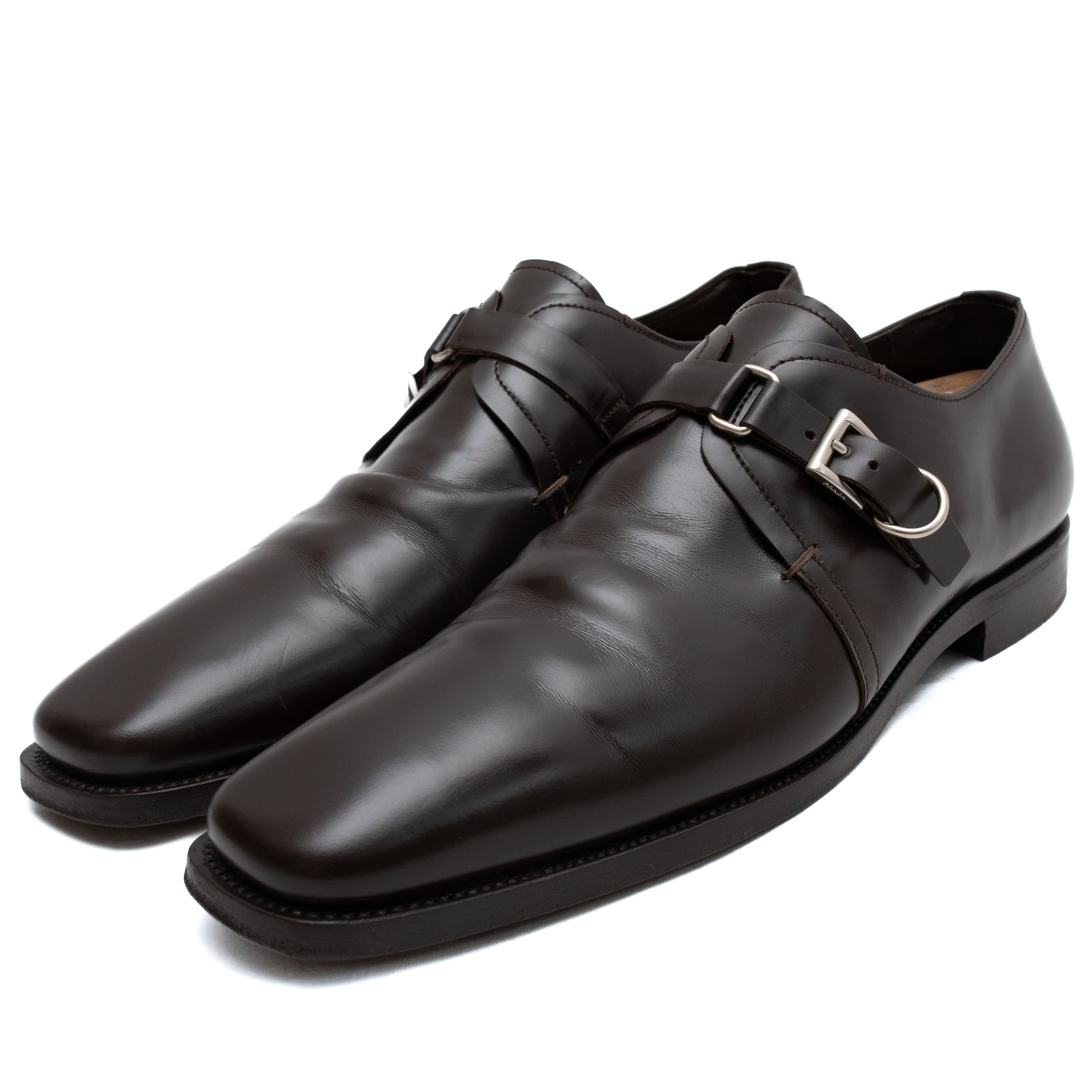 Prada PRADA Mainline 2000s Leather Monks Size US 10.5 / EU 43-44 - 1 Thumbnail