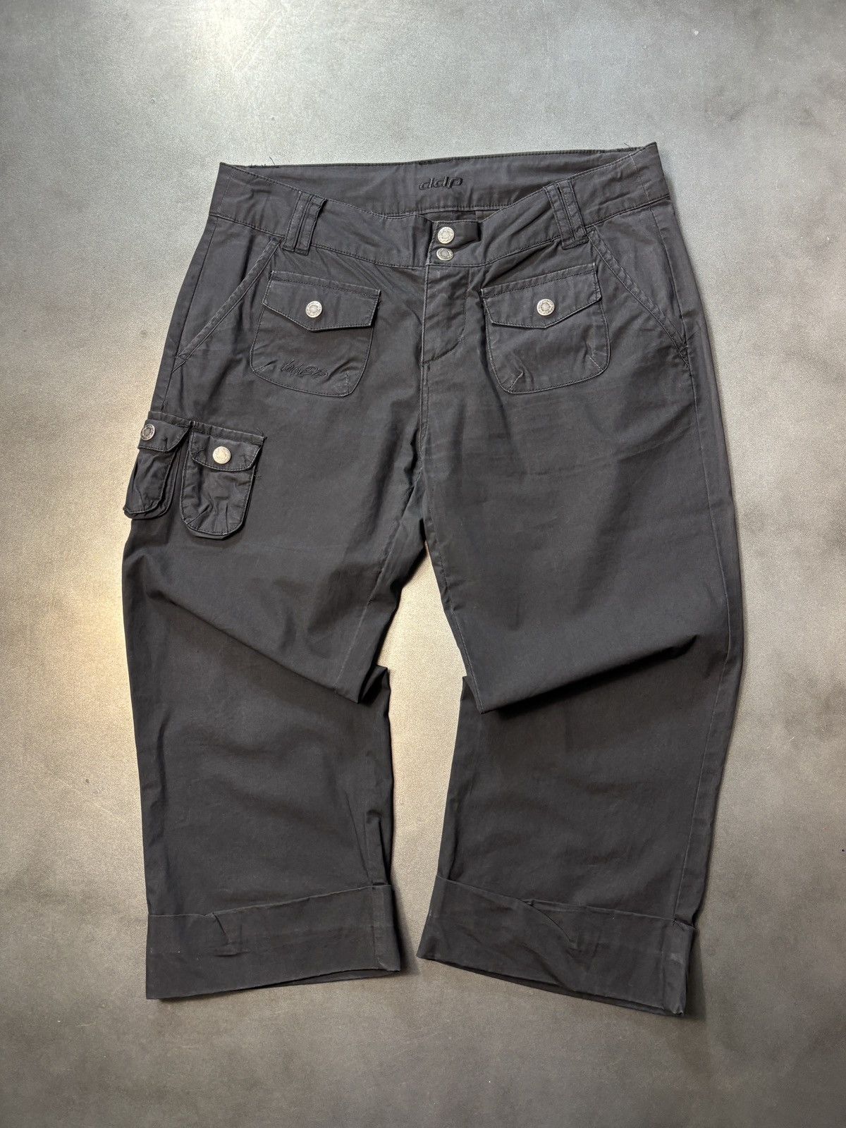 Designer × Other Y2K Capris Shorts 2000s Vintage Cargo Shorts DDP Size 29" - 15 Thumbnail