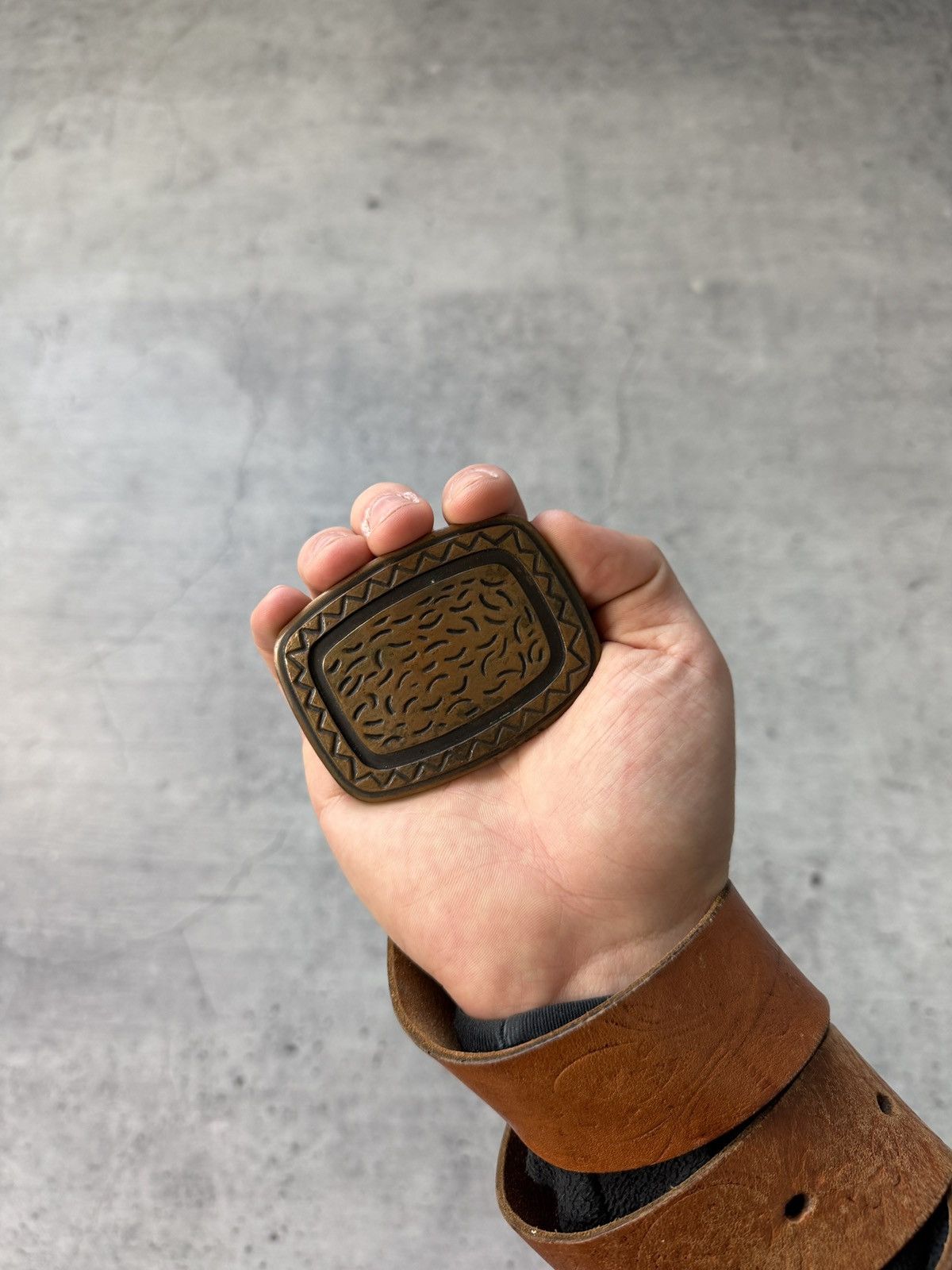 Number (N)ine 00’s NUMBER STYLE JAPAN LEATHER RARE Y2K BELT VINTAGE Size ONE SIZE - 2 Thumbnail