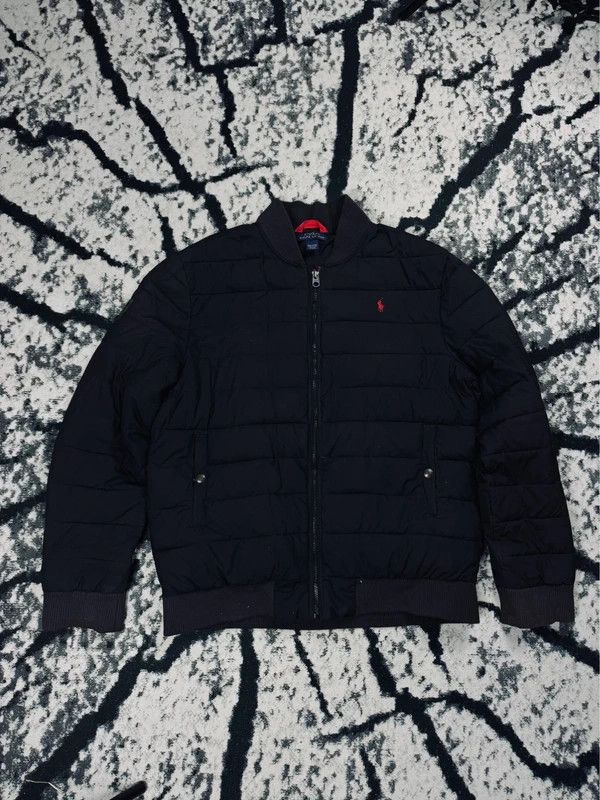 Ralph Lauren Polo Ralph Lauren black puffer bomber jacket logo S Size US S / EU 44-46 / 1 - 1 Thumbnail