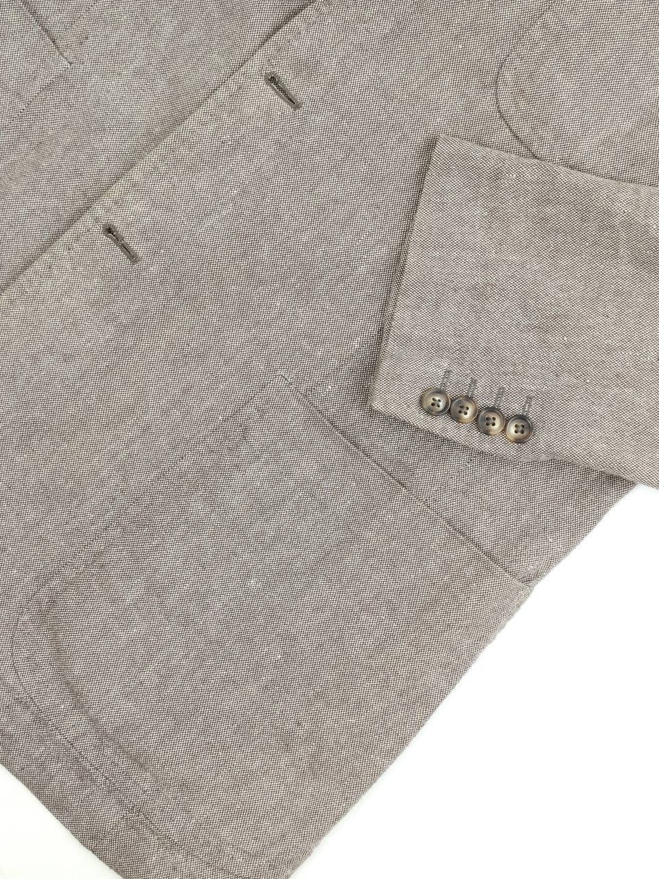 Fay FAY Linen and cotton blazer jacket Size 54R - 8 Thumbnail