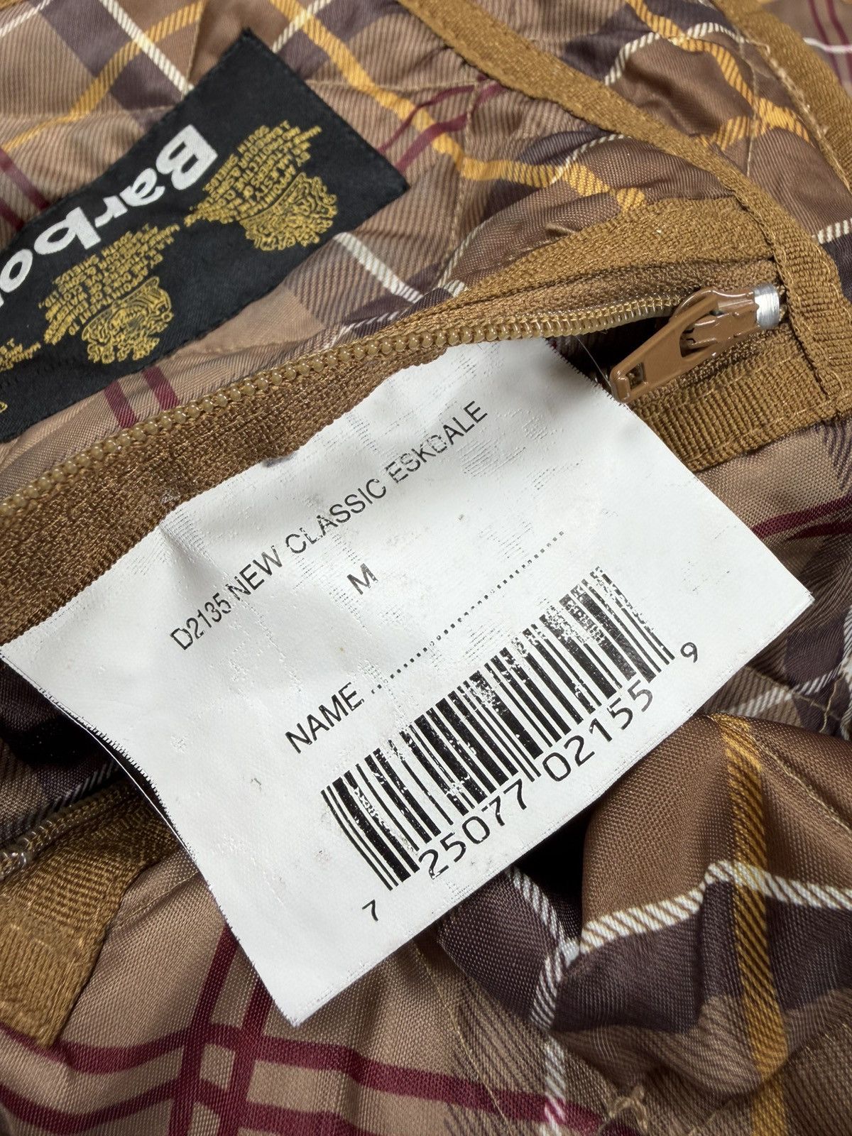Barbour Barbour Classic Eskdale Quilted Jacket Tartan Men Size M Size US M / EU 48-50 / 2 - 8 Thumbnail