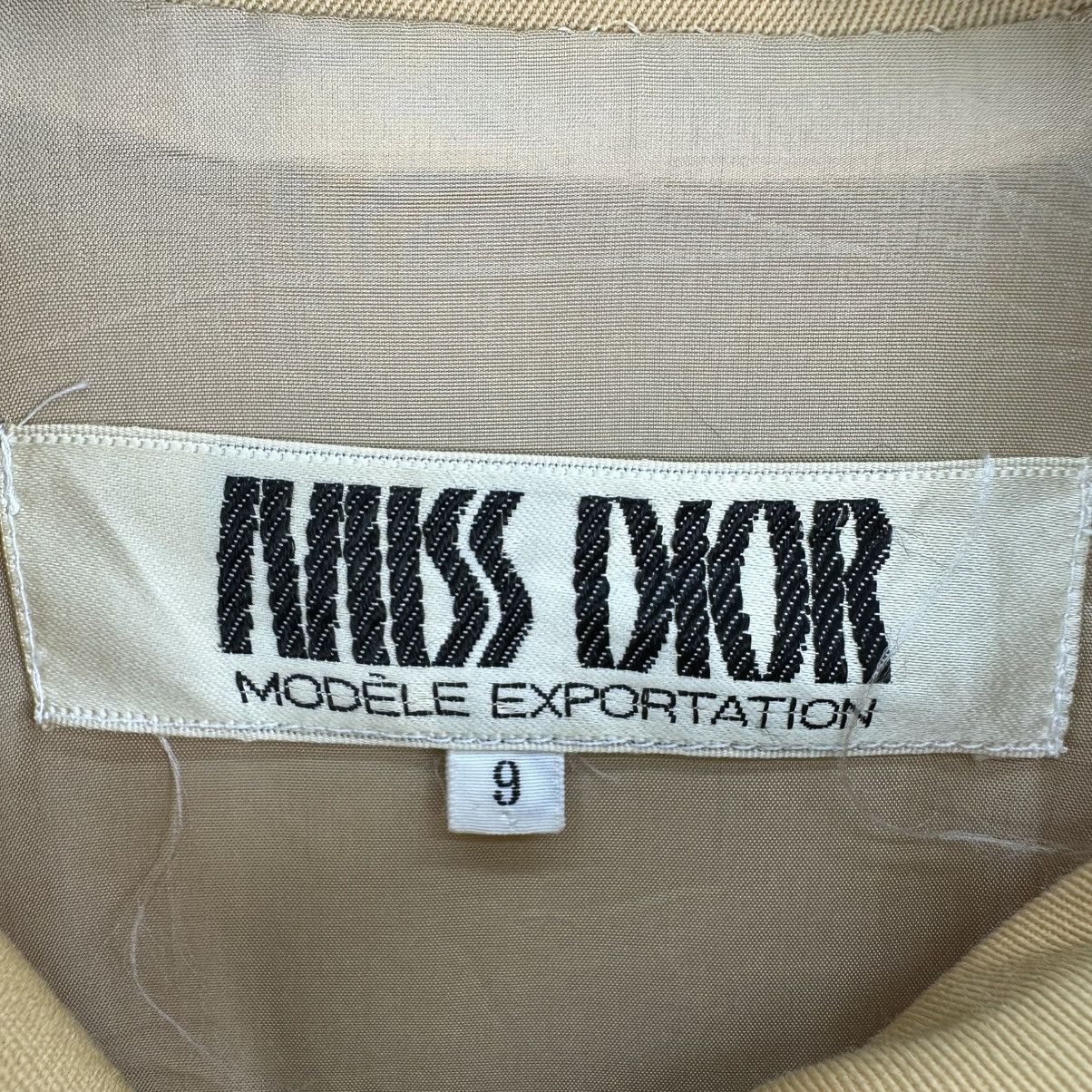 Japanese Brand Vintage 80's Miss Dior Zipper Jacket Size US XS / EU 42 / 0 - 11 Thumbnail