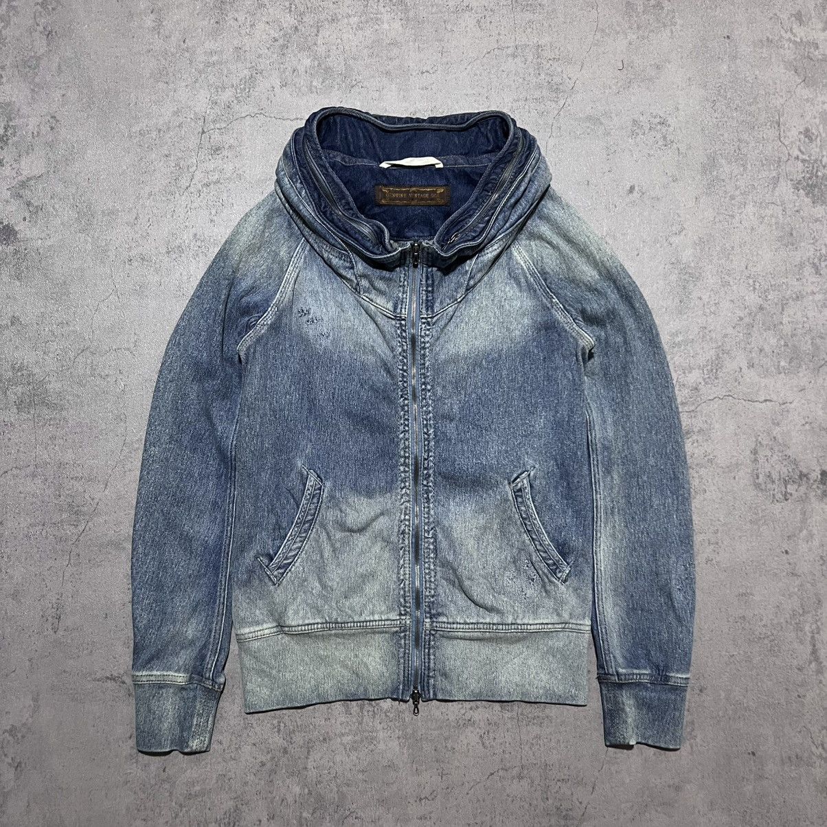 GOA GOA Distressed Denim Bono Jacket LGB The Attic Midas Style Size US L / EU 52-54 / 3 - 2 Thumbnail