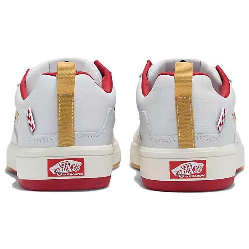 Vans VANS MEN'S 8 ZAHBA VINTAGE SPORT WHITE RED SUEDE MESH NIB Size US 8 / EU 41 - 3 Thumbnail