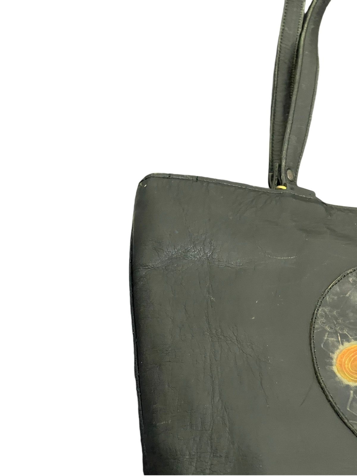 Genuine Leather Full Leather Vtg Unknown Japan Tote Shoulder Bag 1🟩0 Size ONE SIZE - 20 Thumbnail