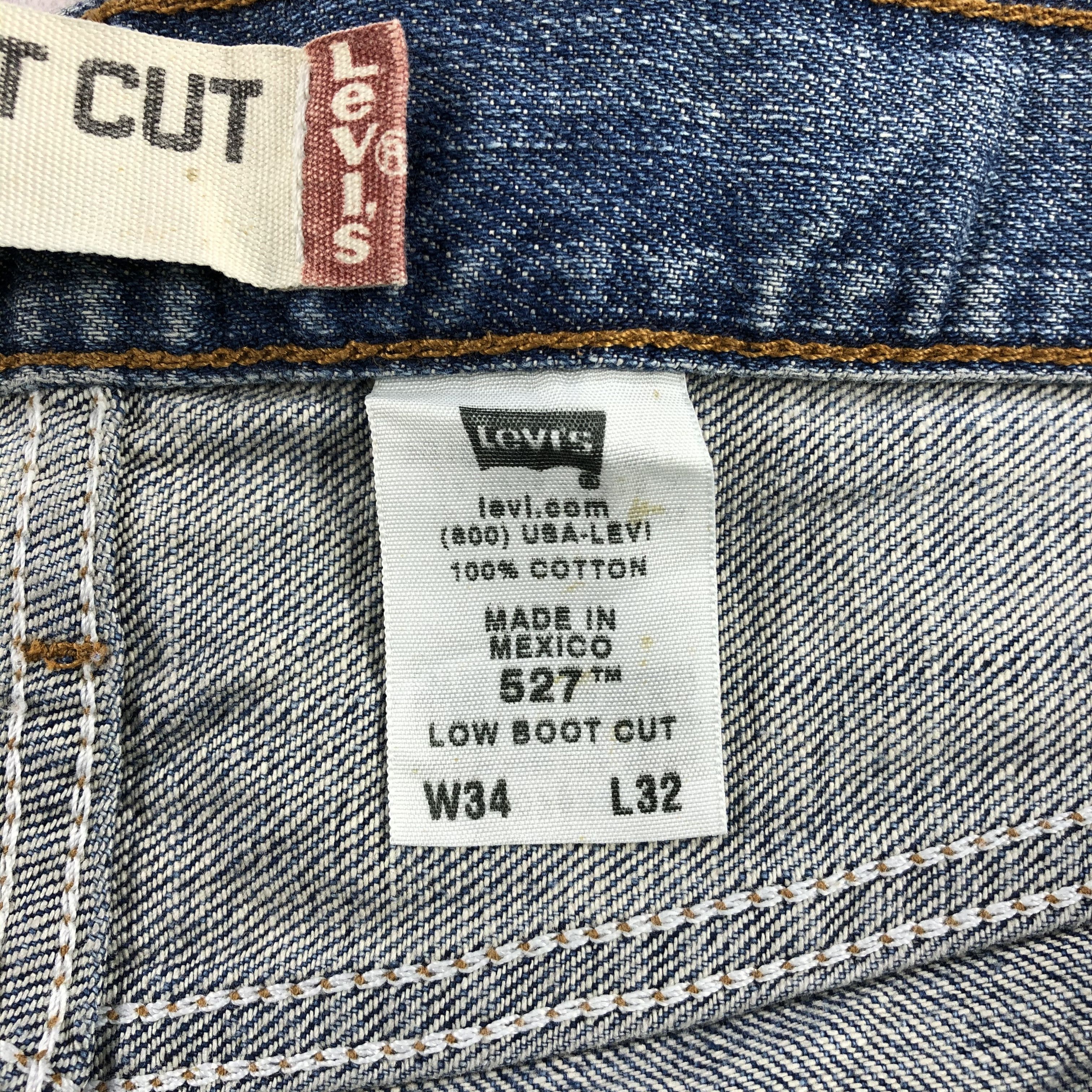 Levi's × Vintage Vintage Blue Wash Levis 527 Jeans-JM2435 Size US 35 - 13 Thumbnail