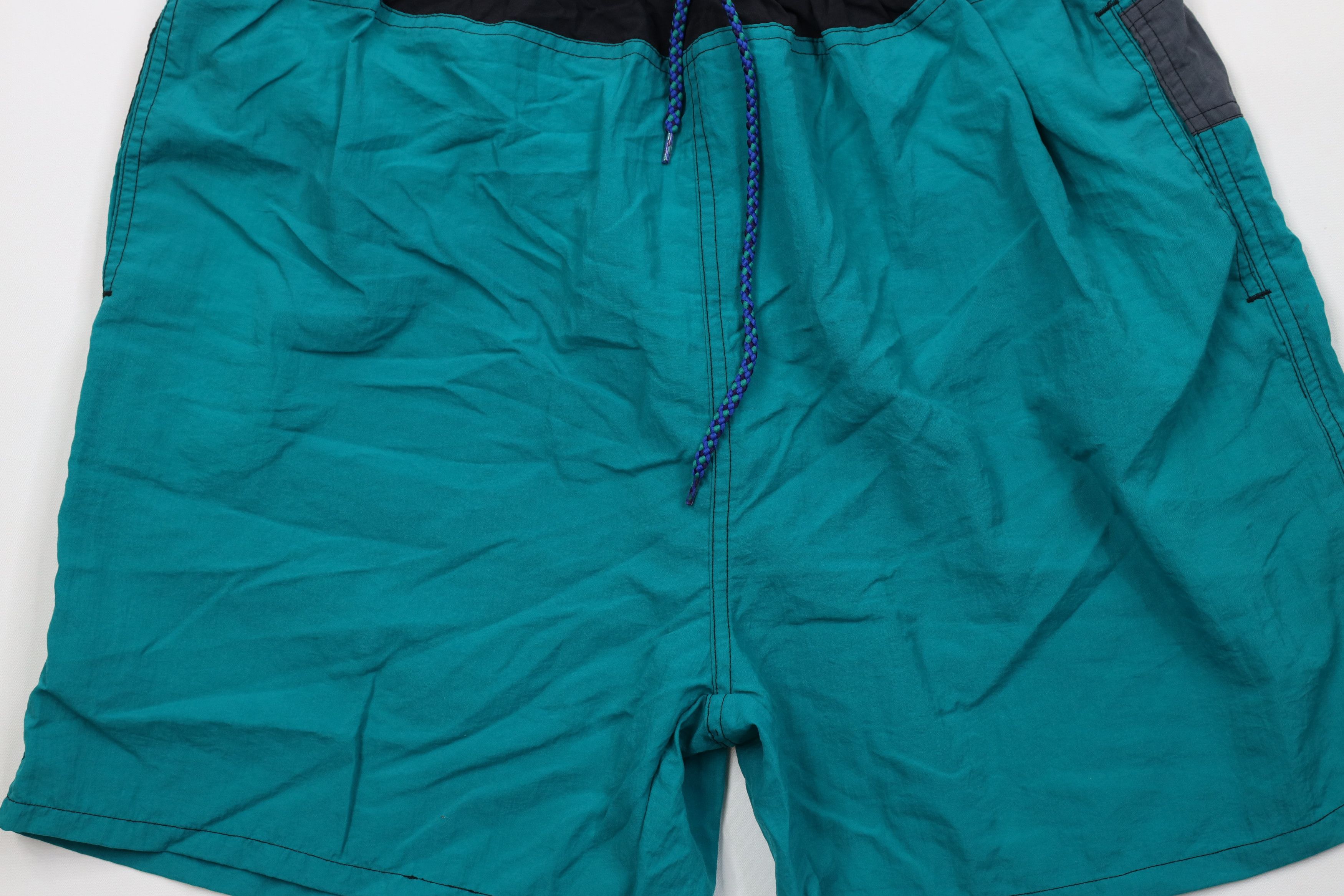 Vintage Vintage 90s Streetwear Lined Above Knee Shorts Swim Trunks Size US 34 / EU 50 - 3 Thumbnail