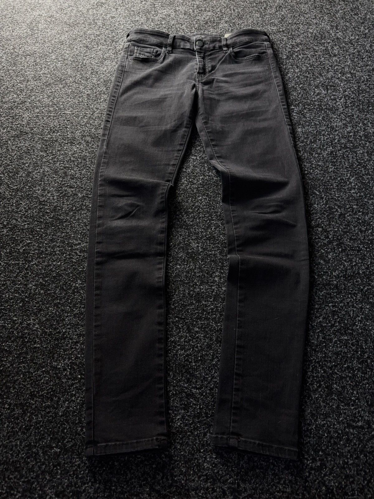 Diesel Designer 00s Diesel Slandy Skinny Jeans Black Stretch Italy Size 30" / US 8 / IT 44 - 1 Thumbnail