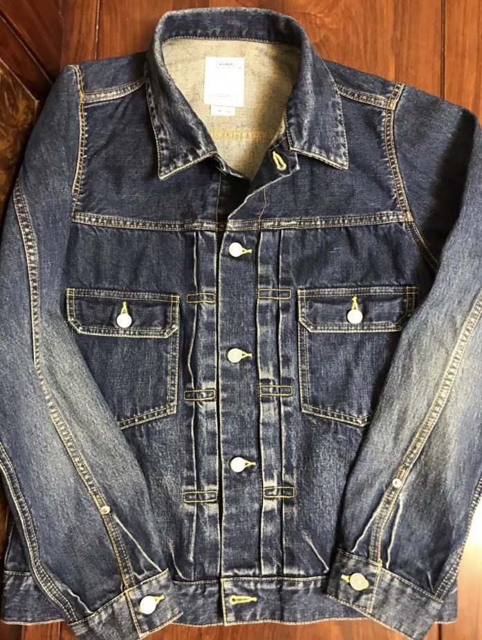 Visvim Visvim 19Aw Ss 101 Jkt Dmgd-1003 Deep Wash Denim Jacket | Grailed