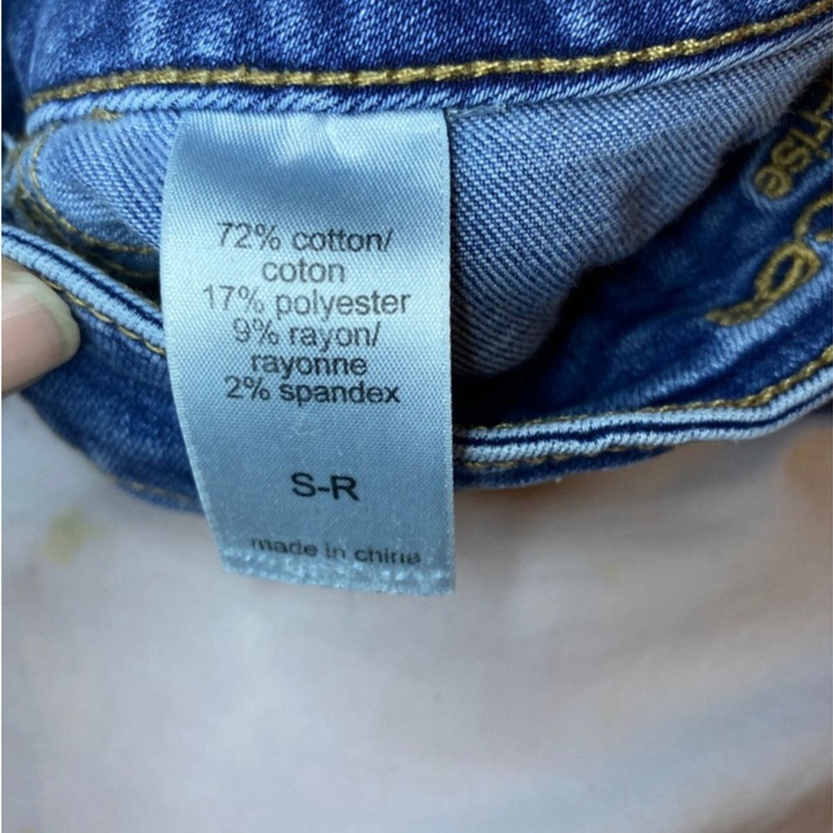 Maurice Lacroix Maurices High-Rise Skinny Jeans Dark Wash Stretch Denim S Size 24" / US 00 / IT 34 - 4 Thumbnail