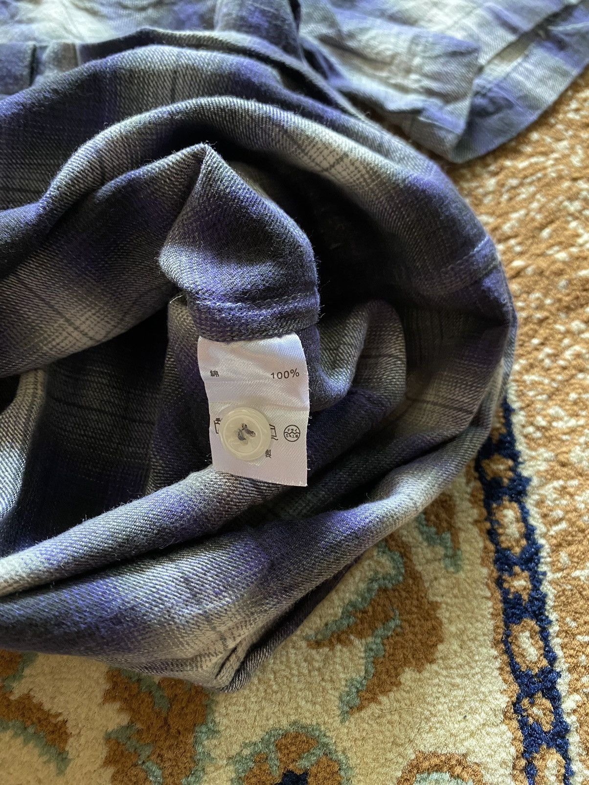 Japanese Brand Temptation plaid button shirt Size US M / EU 48-50 / 2 - 4 Thumbnail