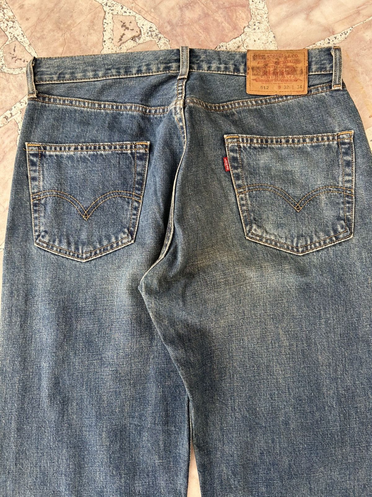 Levi's Levis 512 Denim Jeans Size US 30 / EU 46 - 10 Thumbnail