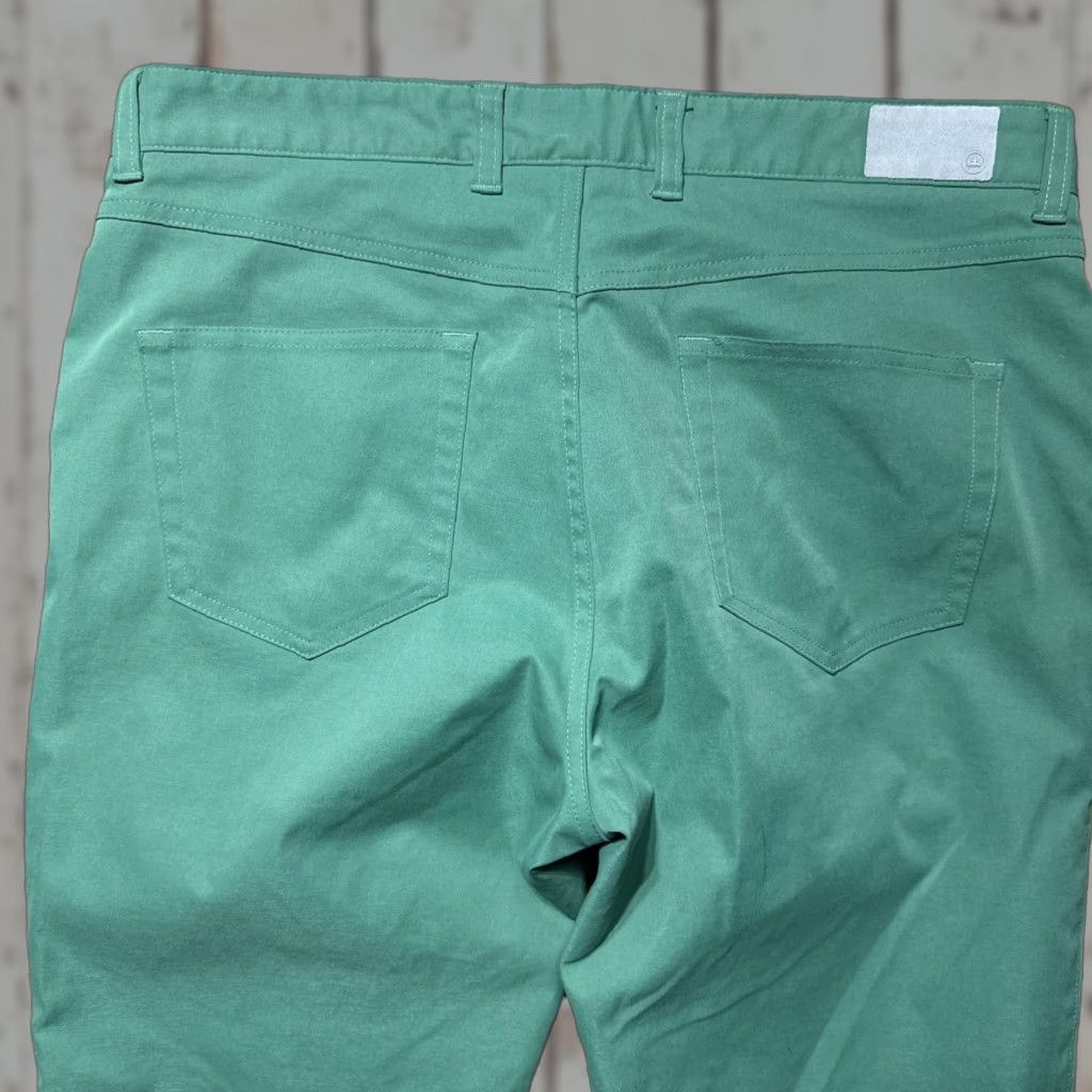 Peter Millar Peter Millar Crown Sport Pants Men 34x29 Green 5-Pocket Chino Straight Fit Euro: MF20EB66FB EUC Size US 34 / EU 50 - 1 Thumbnail