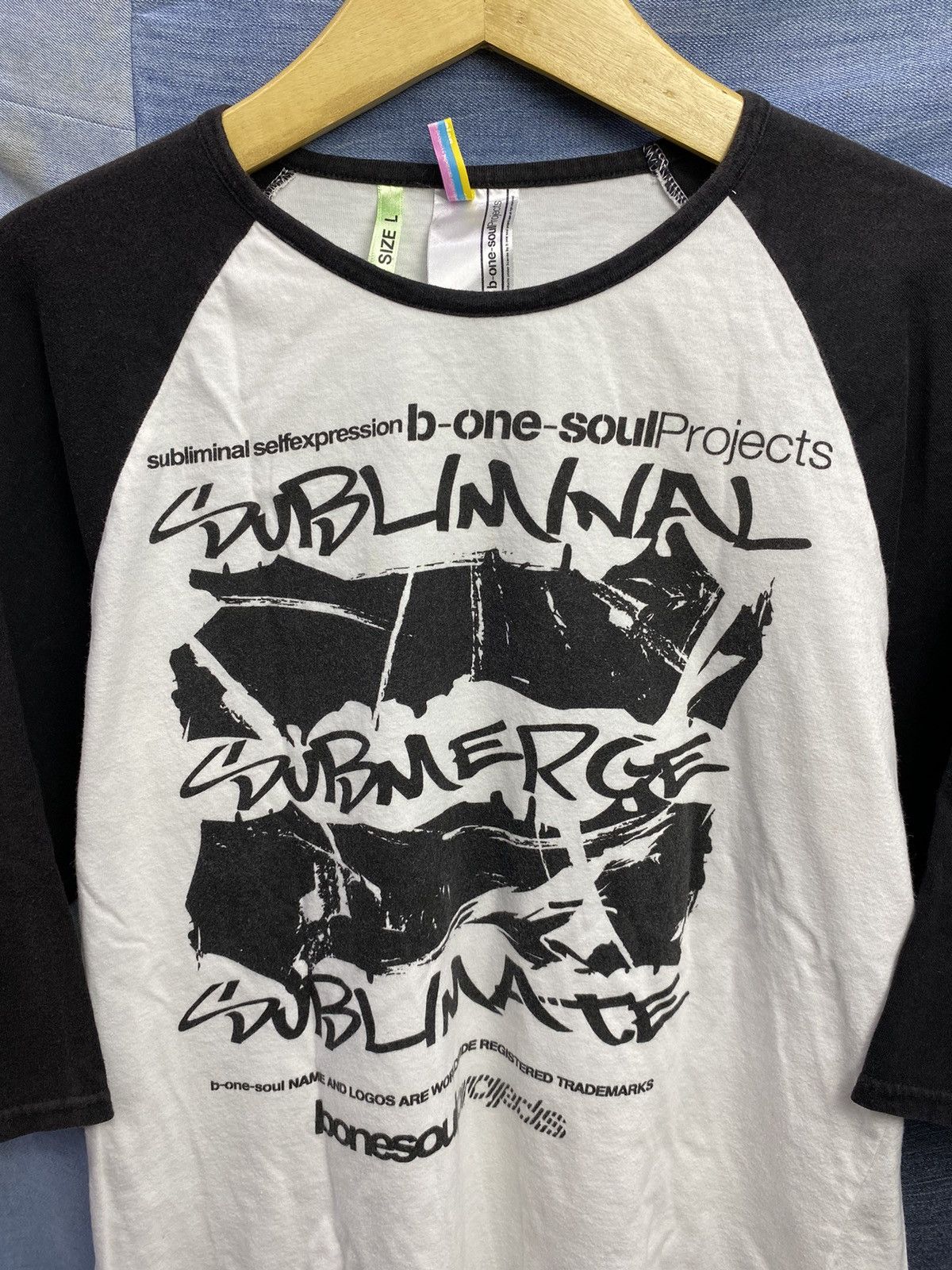 If Six Was Nine × Japanese Brand × Le Grande Bleu (L.G.B.) B-one soul japanese style reglan shirt Size US M / EU 48-50 / 2 - 3 Thumbnail