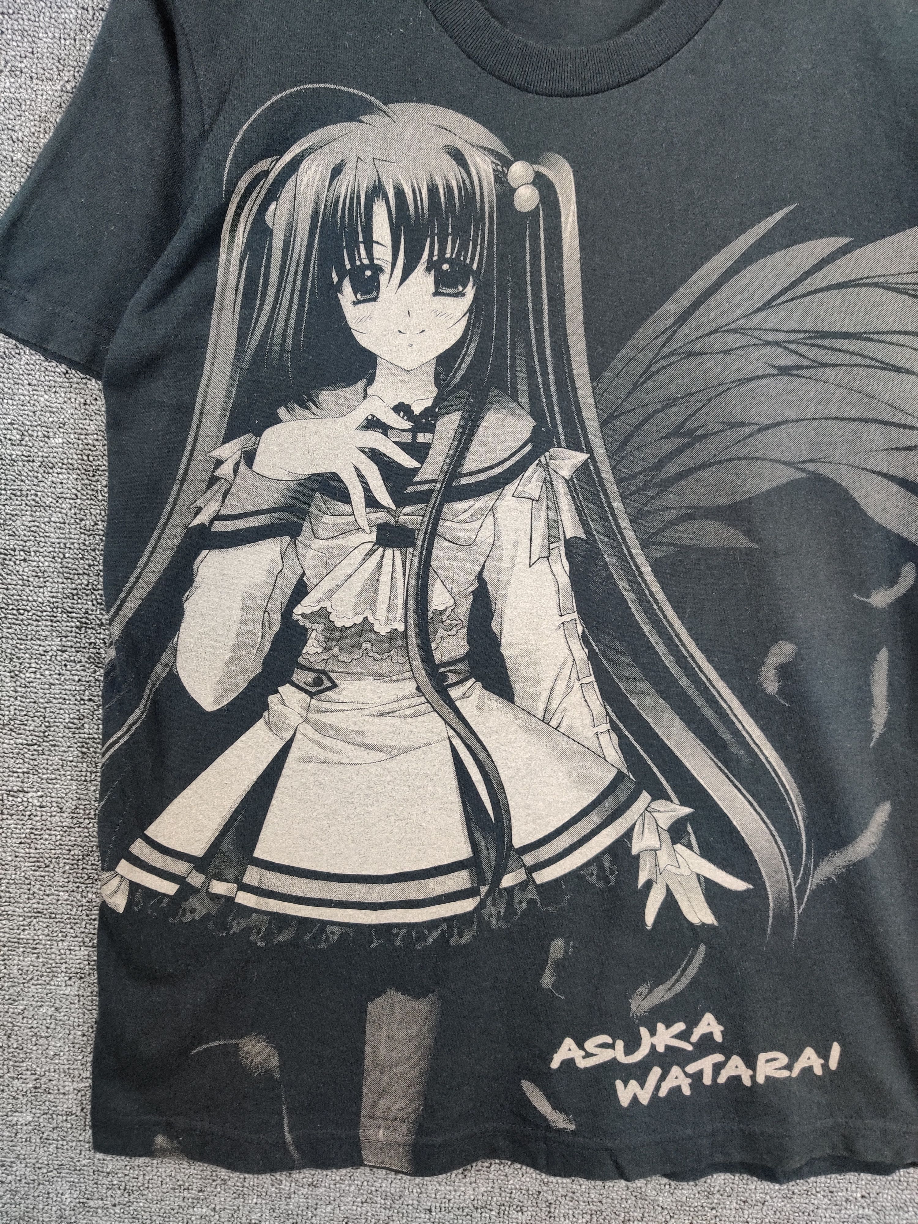 Anime Vintage Cospa Asuka Watarai Overprint Anime Tee Tshirt Size US M / EU 48-50 / 2 - 7 Thumbnail