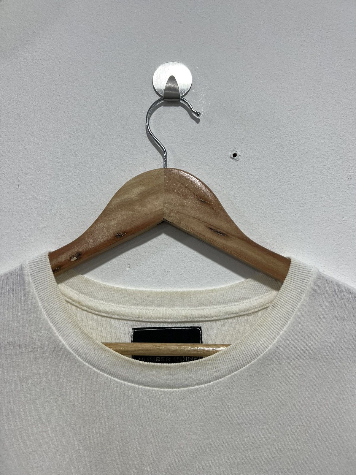 Number (N)ine × Vintage Number (N)ine Multi Spellout Blank Pocket Tshirt Size US M / EU 48-50 / 2 - 3 Thumbnail