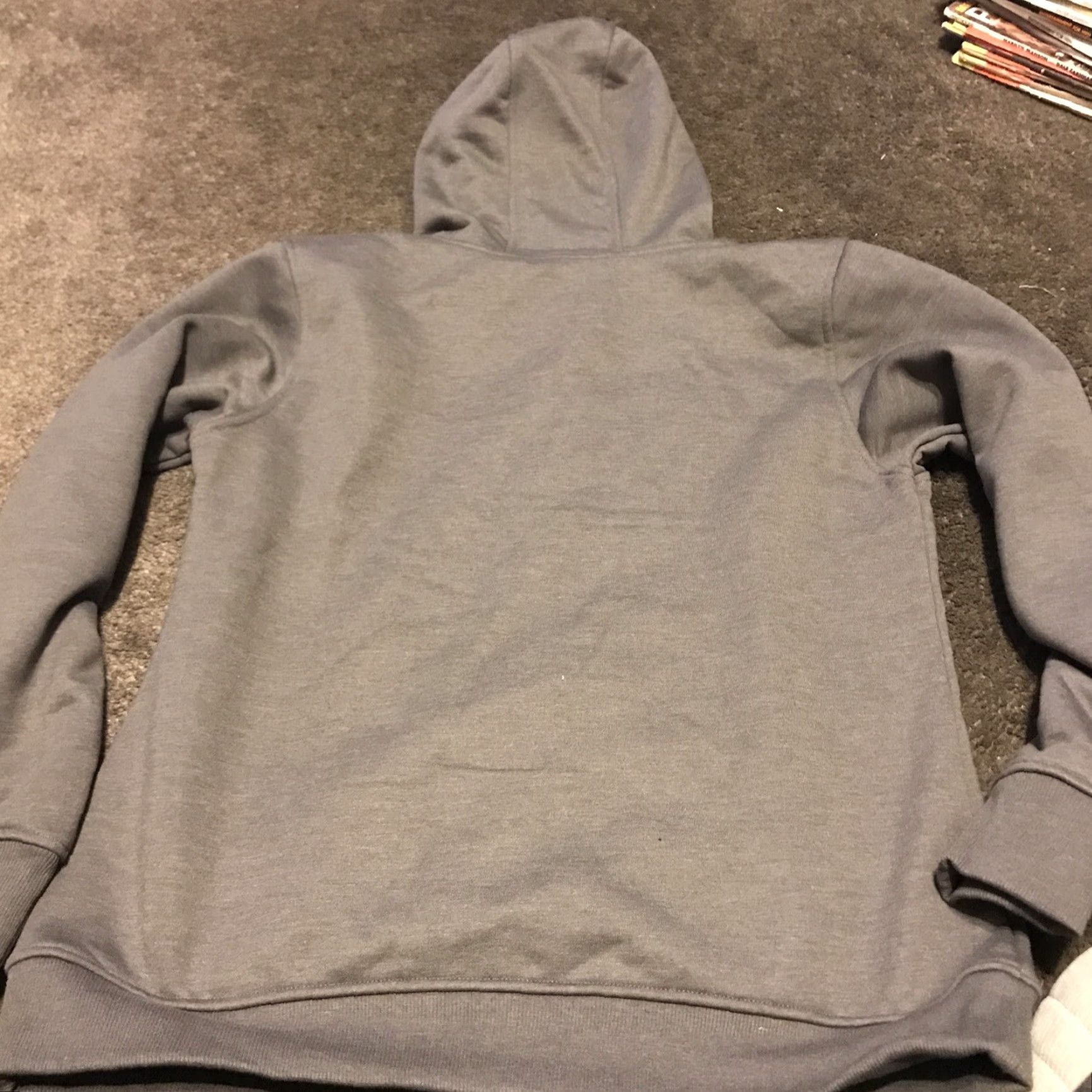 Vintage Grays Ridgecut Toughwear Sweatshirt Hoodie Women's Gray Heavyweight Workwear L Pullover Logo Hoodie Size L / US 10 / IT 46 - 3 Thumbnail