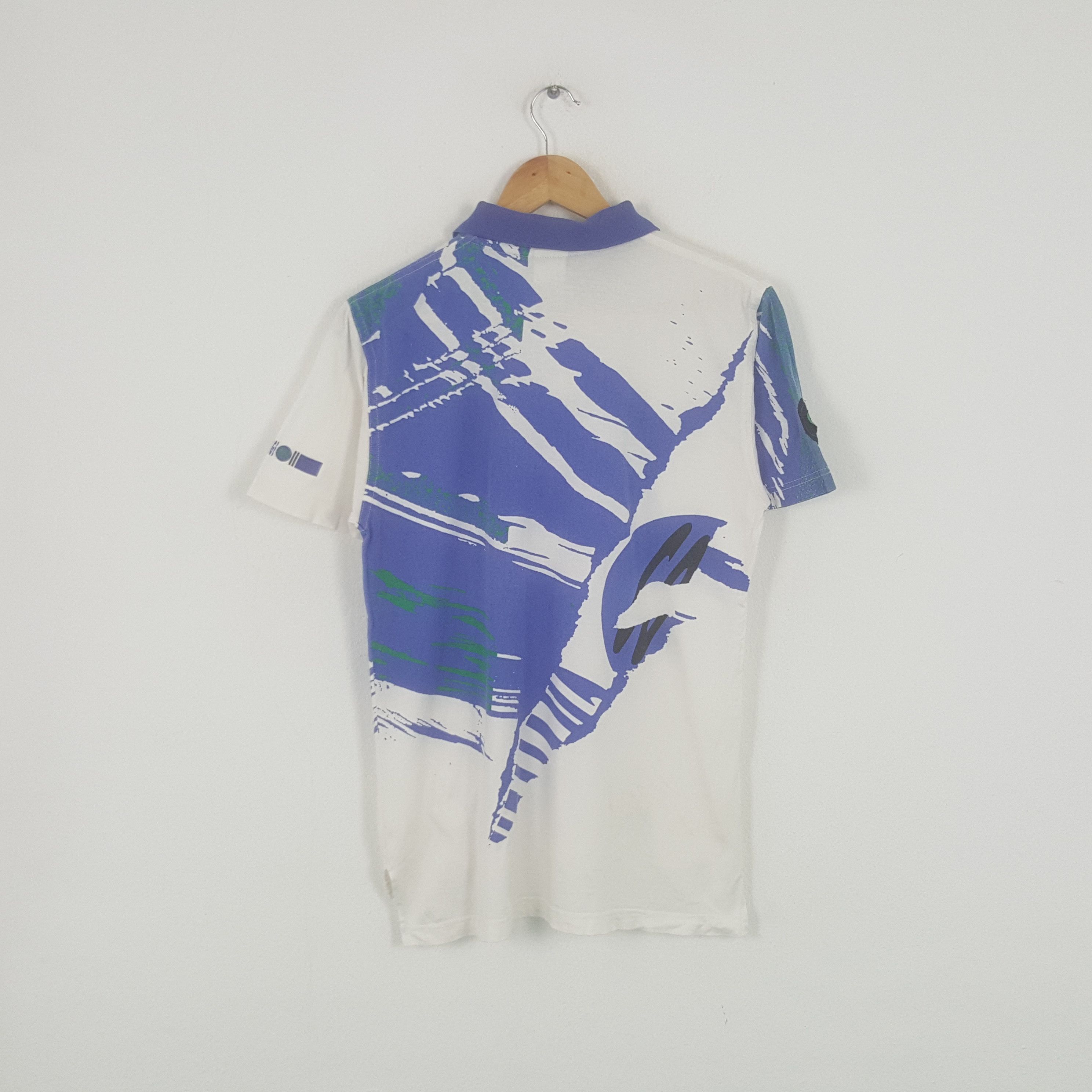 Nike × Vintage Vintage Nike Challenge Court Tennis Retro Polo Shirt Size US M / EU 48-50 / 2 - 3 Thumbnail